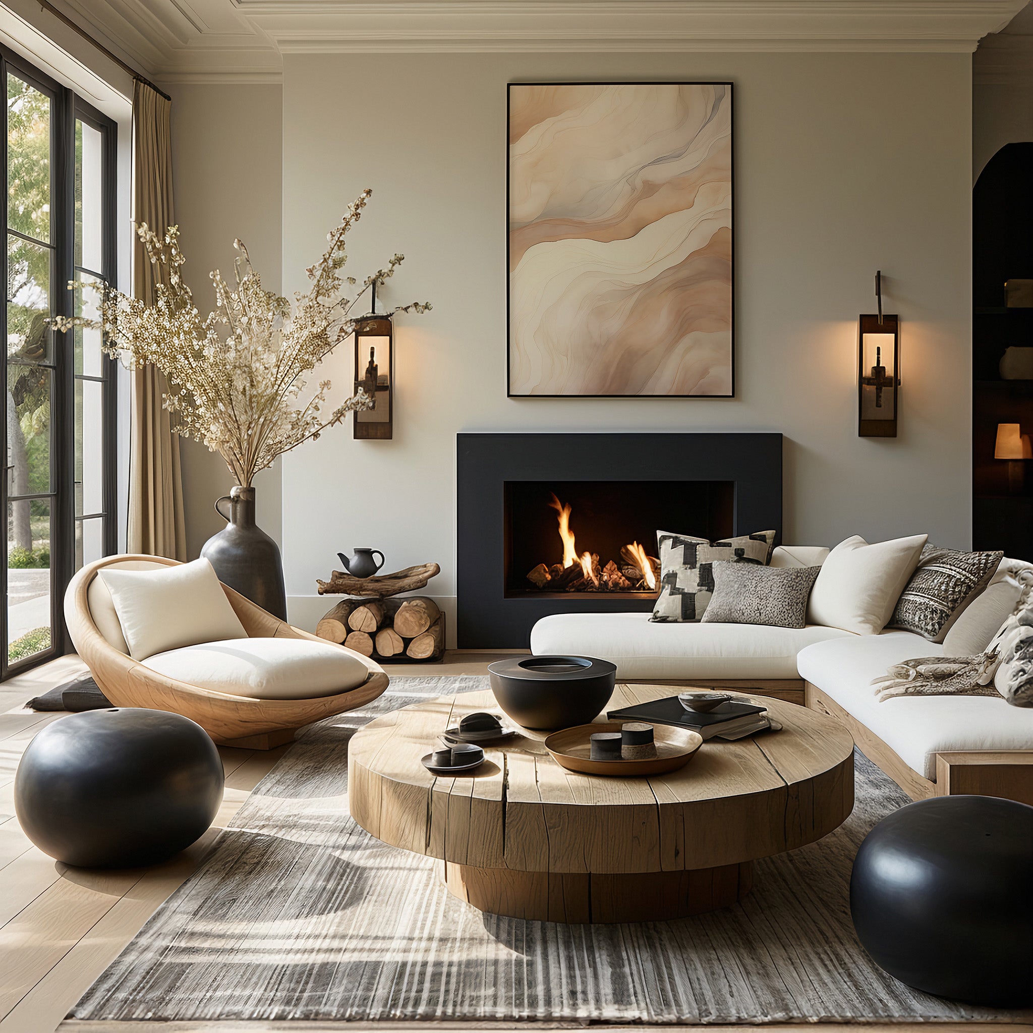 Design Concept No. 39 for Liquid Strata Modern Poster Art