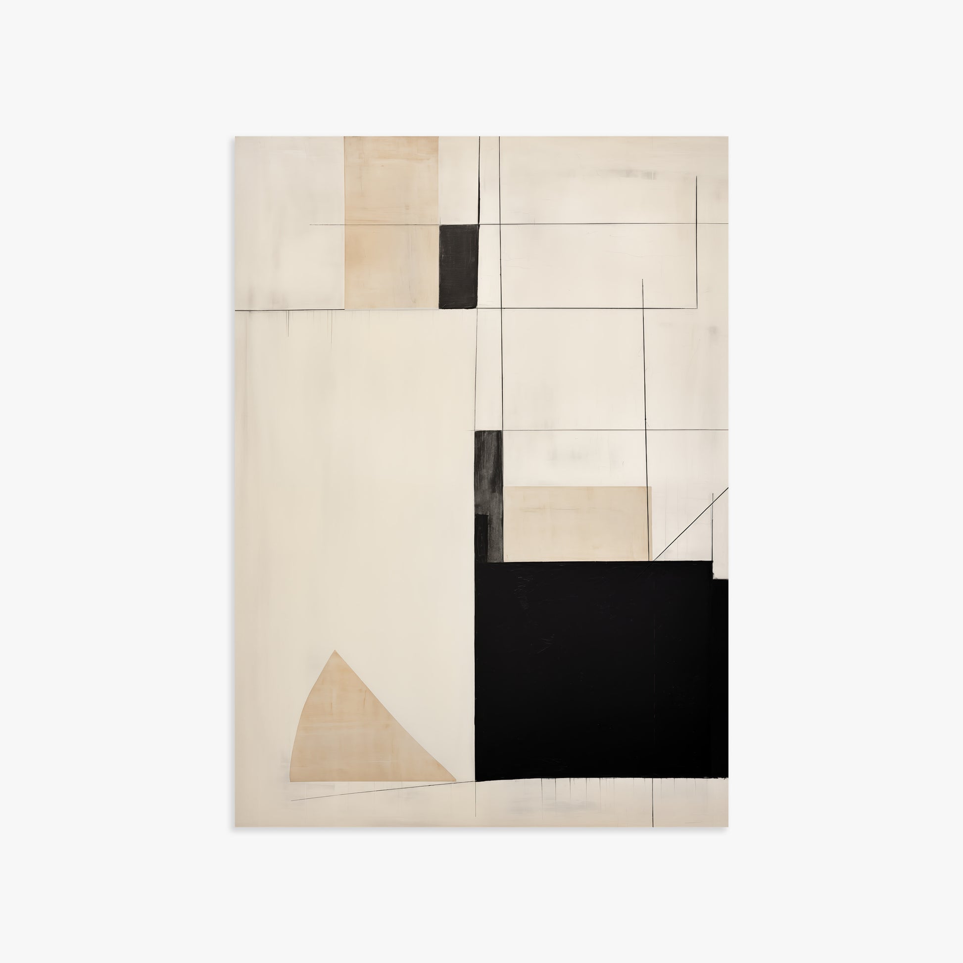 Urban Geometry, 50x70cm Poster Unframed