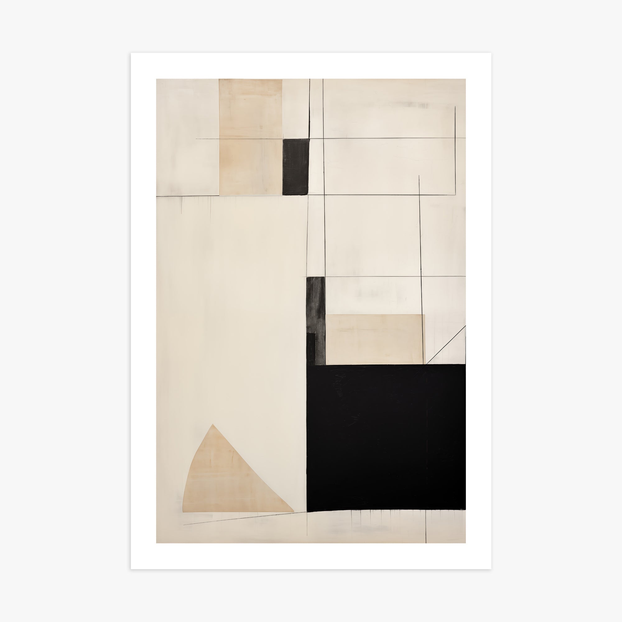 Urban Geometry, 70x100cm Poster Unframed
