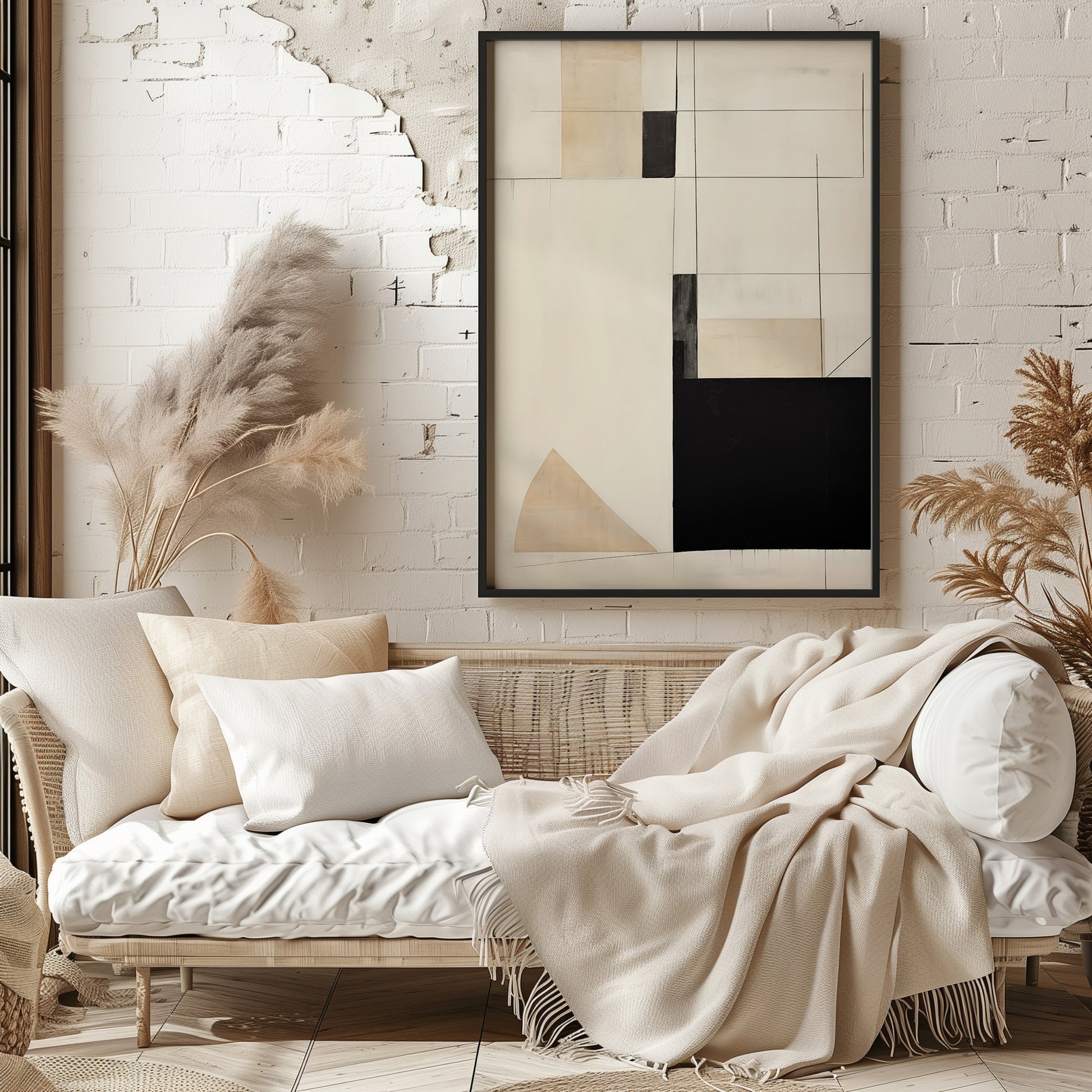 Design Concept No. 29 for Urban Geometry Modern Poster Art