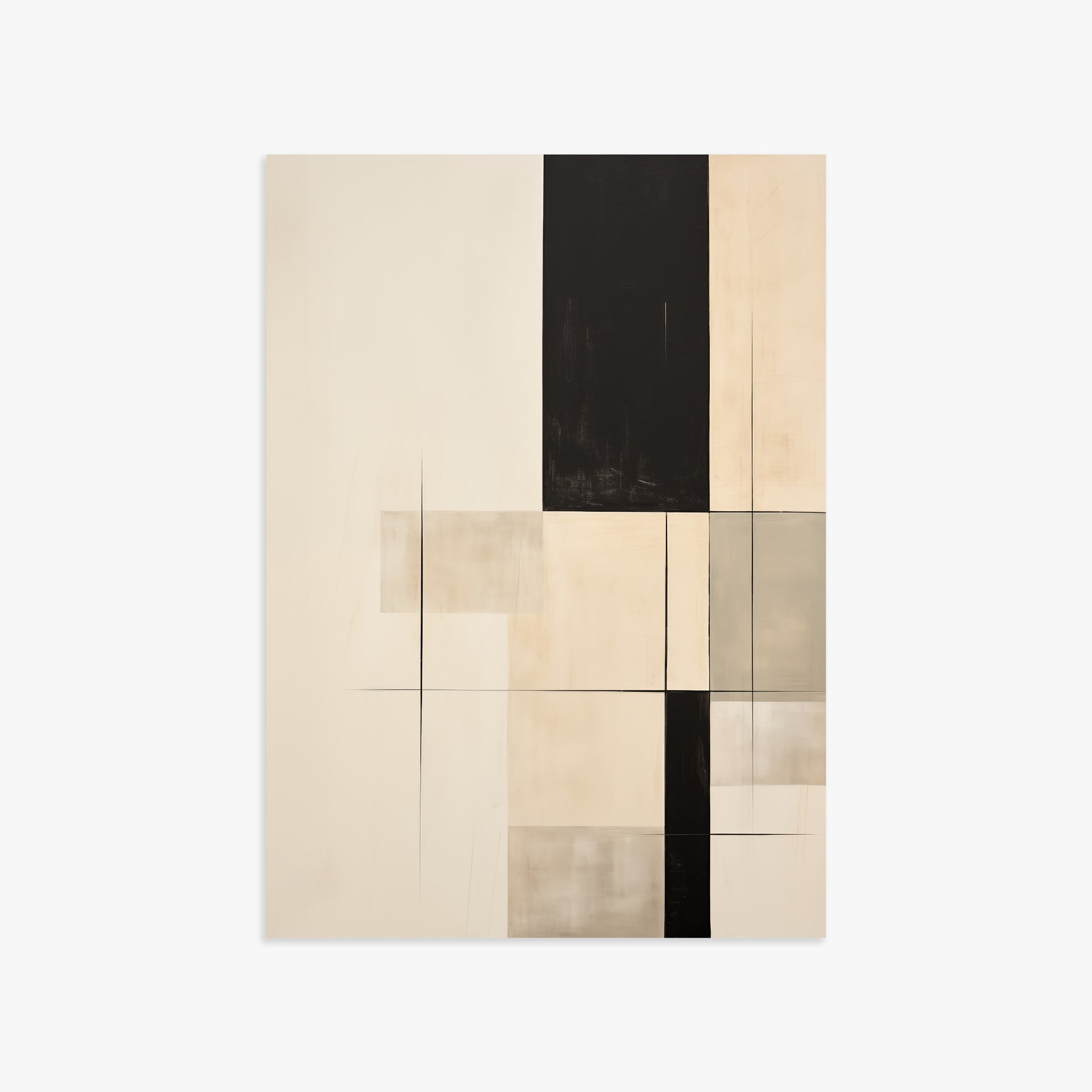 Monochrome Elegance, 50x70cm Poster Unframed