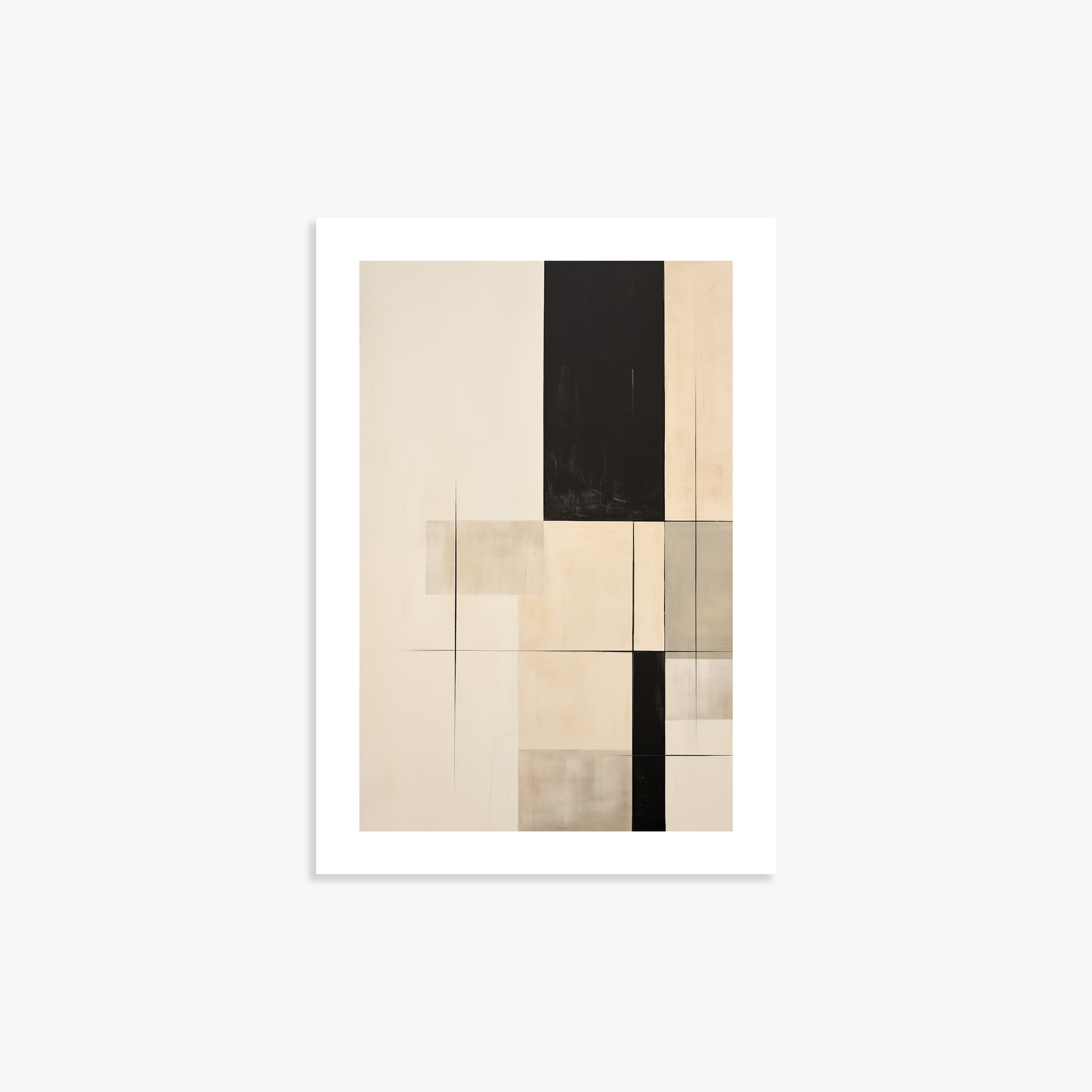 Monochrome Elegance, 21x30cm Printed Poster