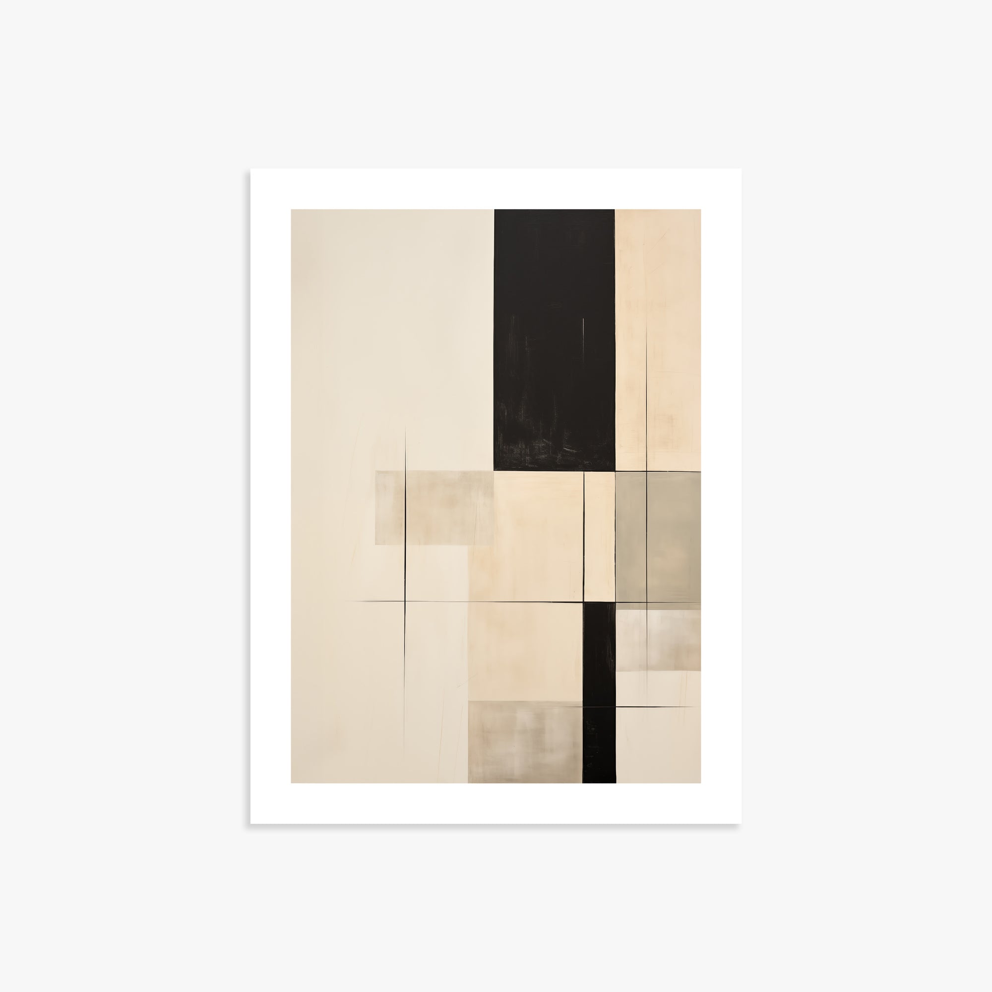 Monochrome Elegance, 30x40cm Printed Poster