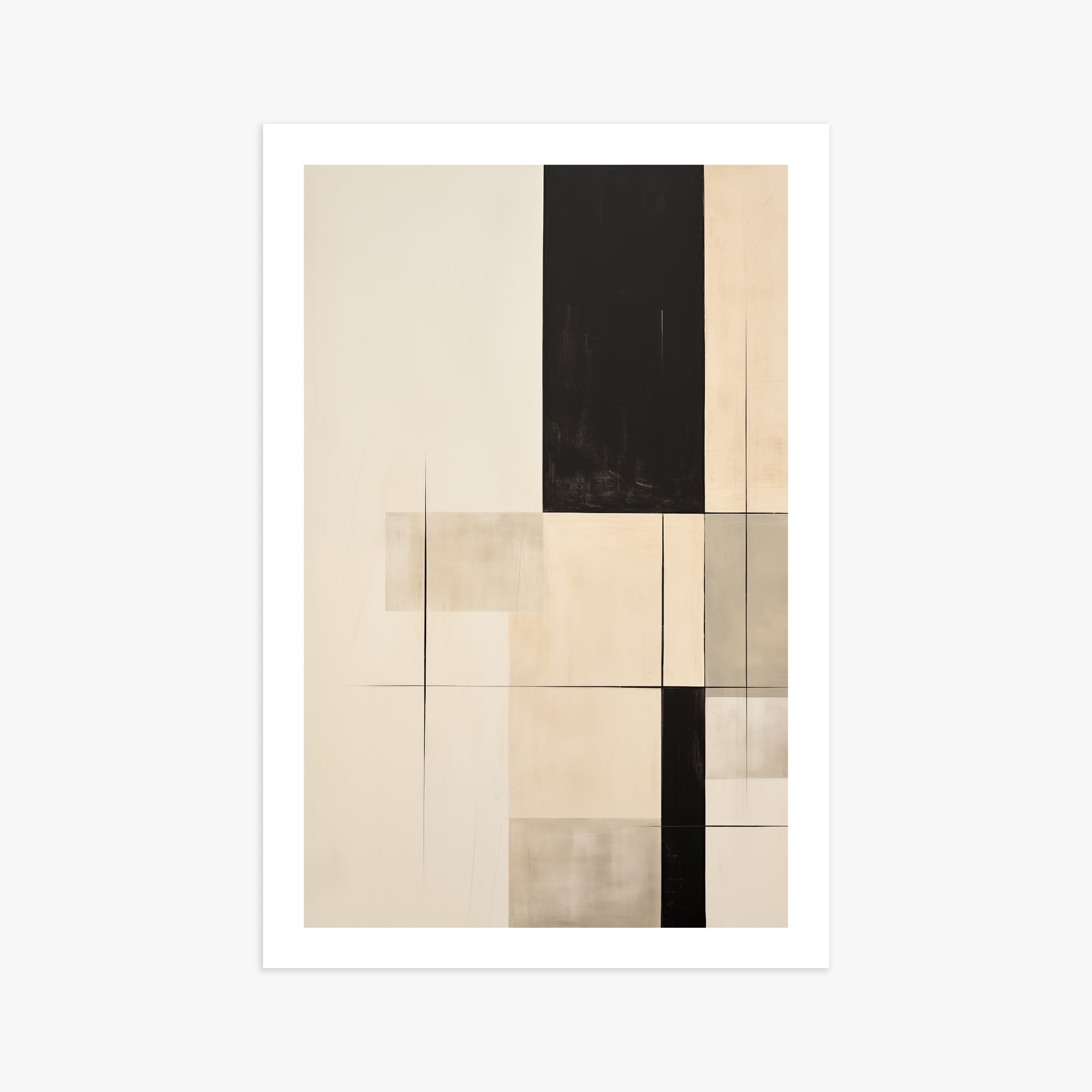 Monochrome Elegance, 61x91cm Printed Poster