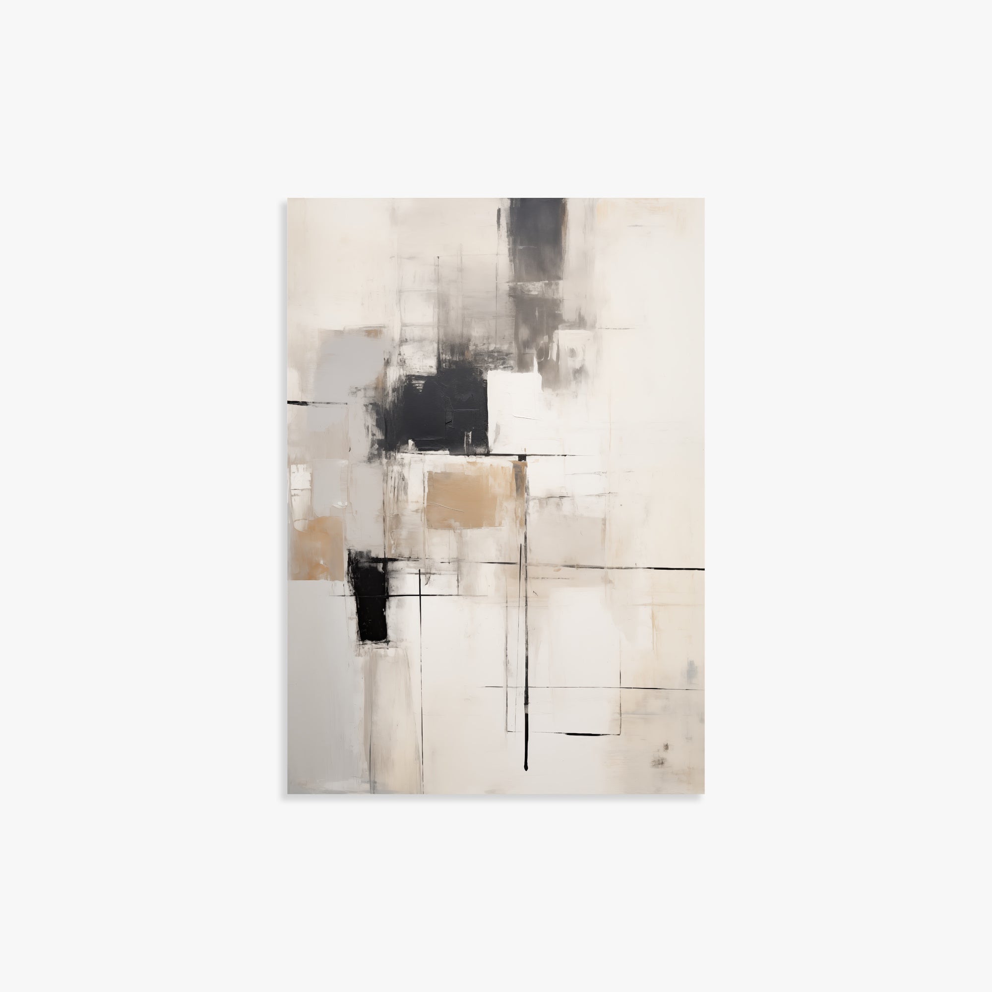 Fractured Grid, 21x30cm Poster Unframed
