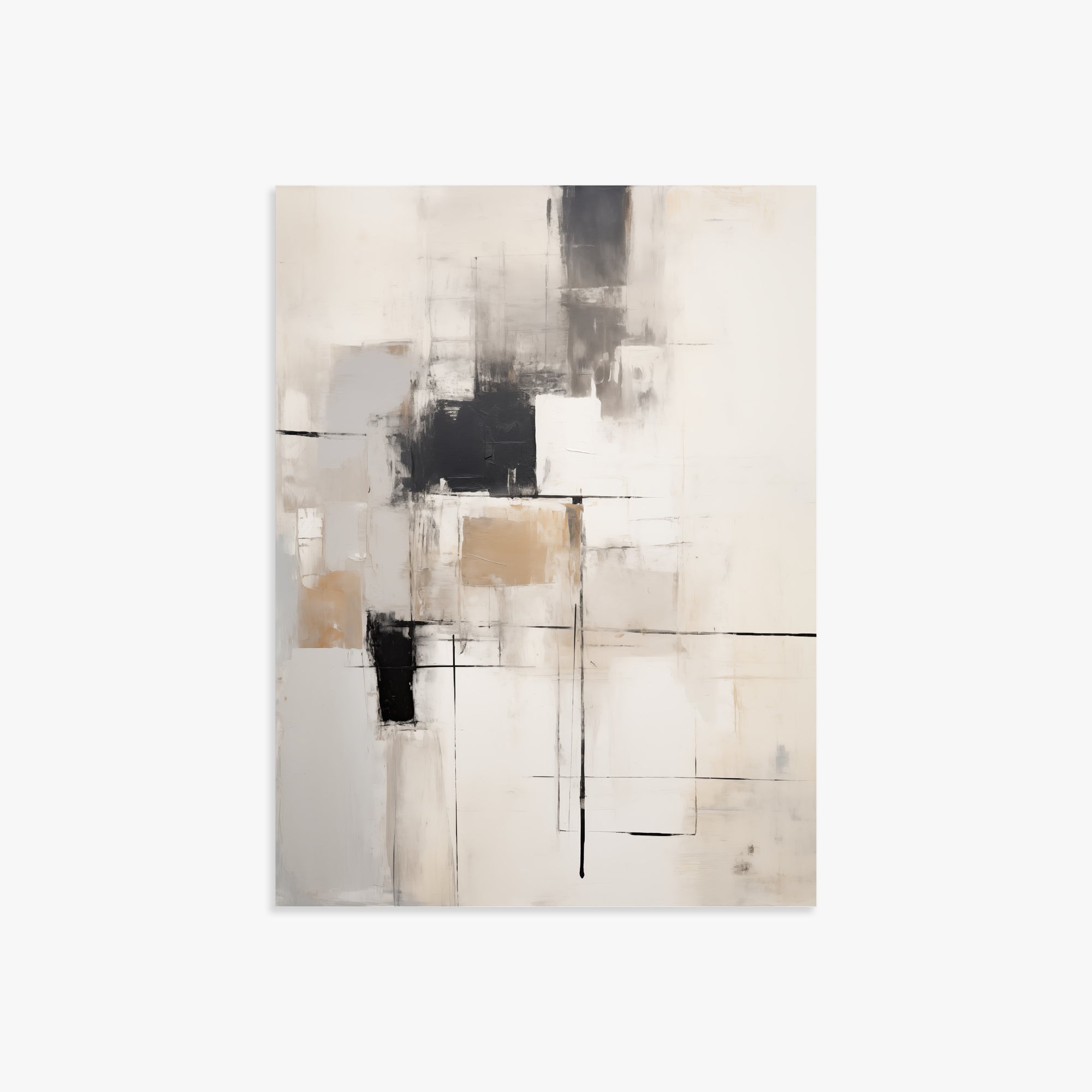 Fractured Grid, 30x40cm Poster Unframed