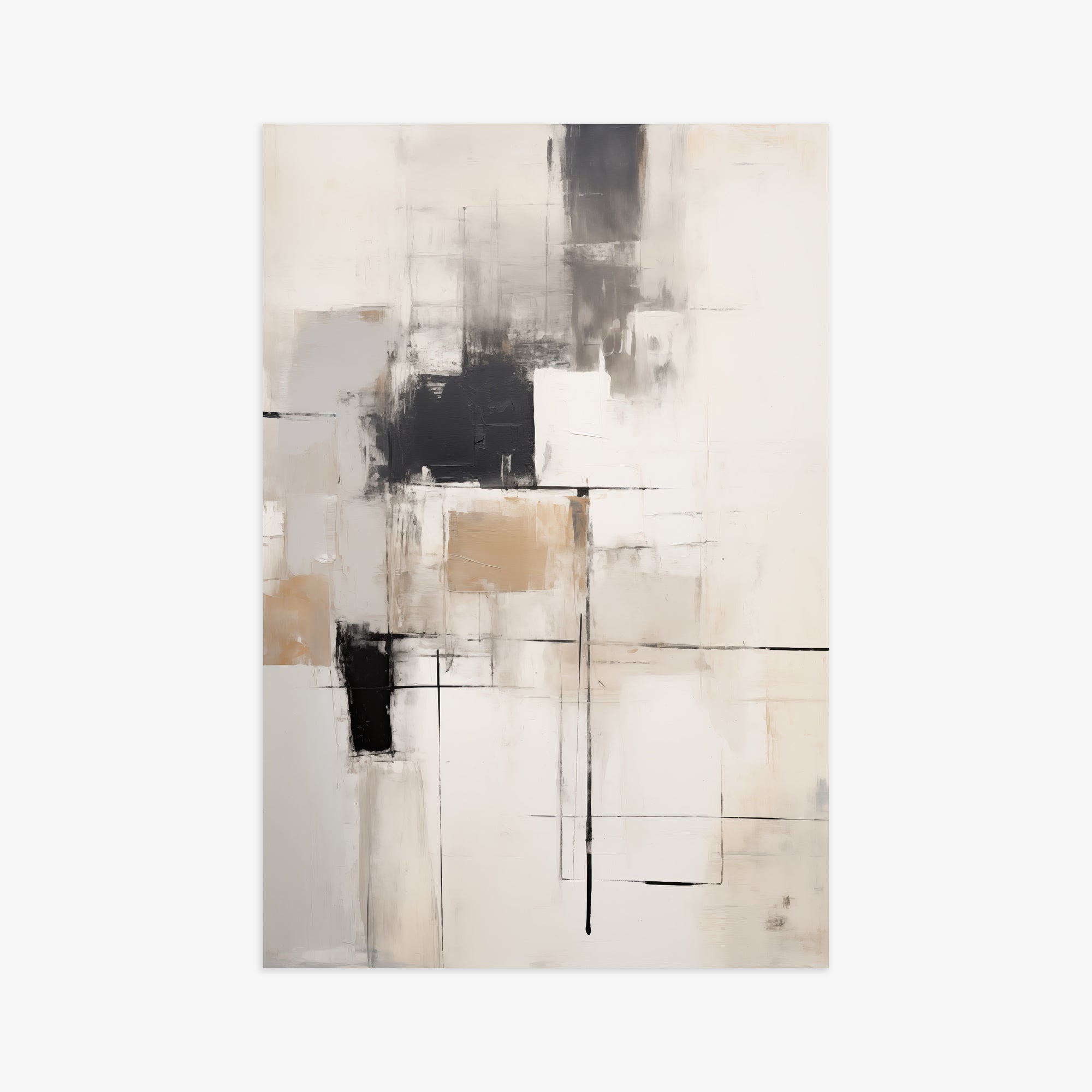 Fractured Grid, 61x91cm Poster Unframed