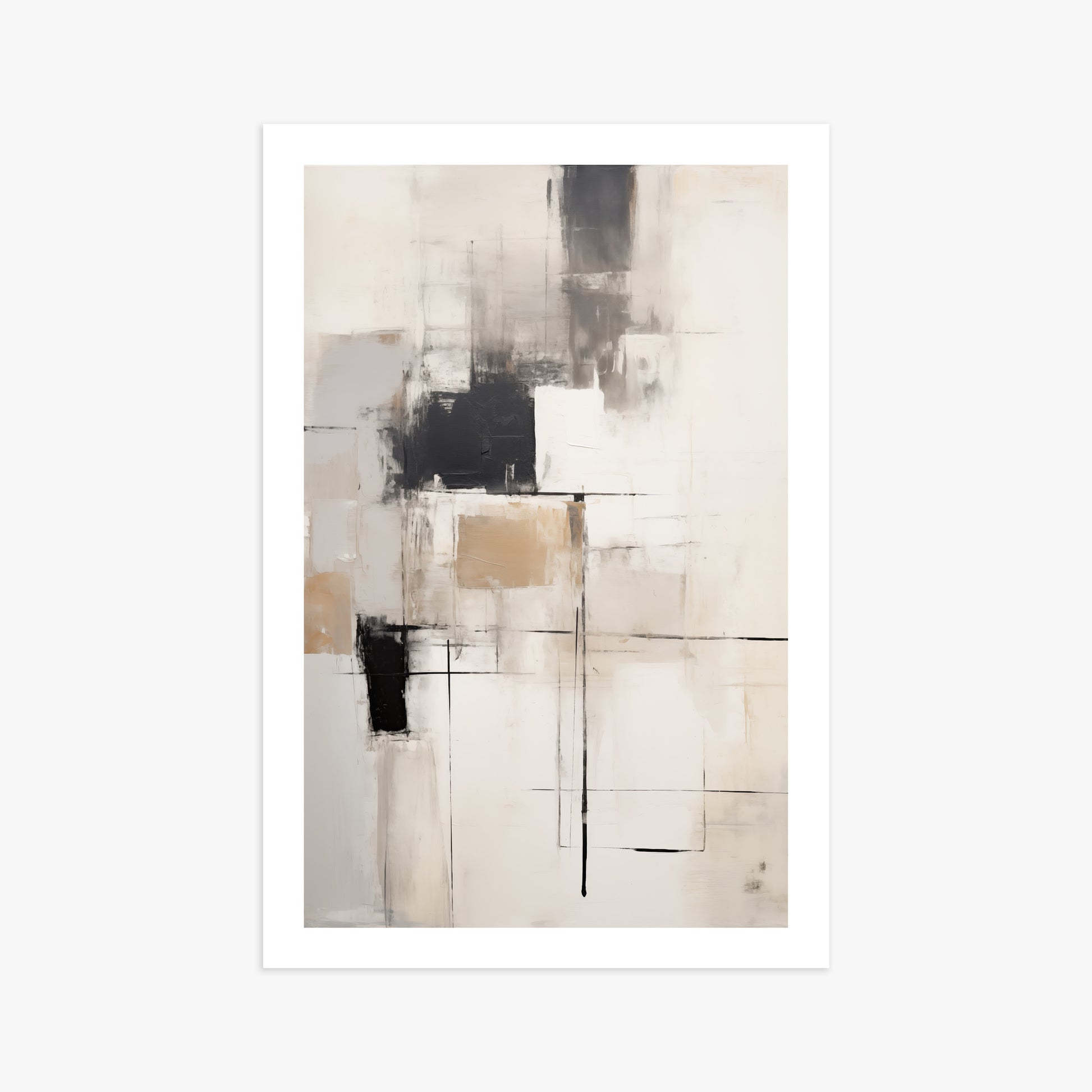 Fractured Grid, 61x91cm Printed Poster