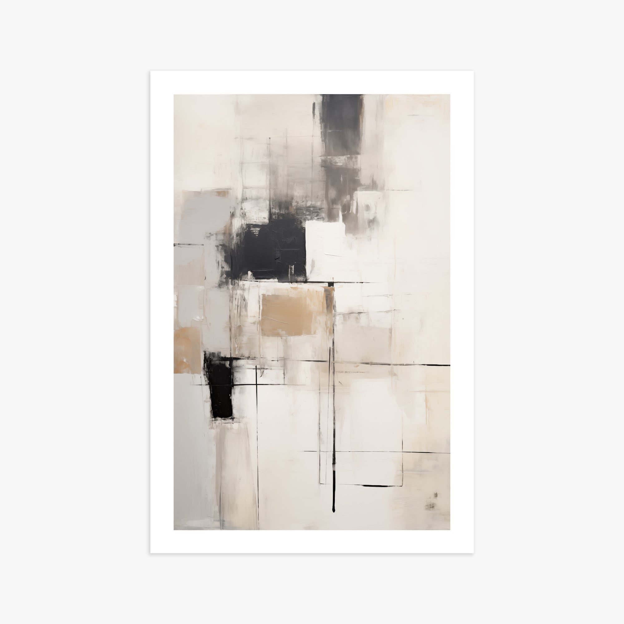 Fractured Grid, 61x91cm Printed Poster