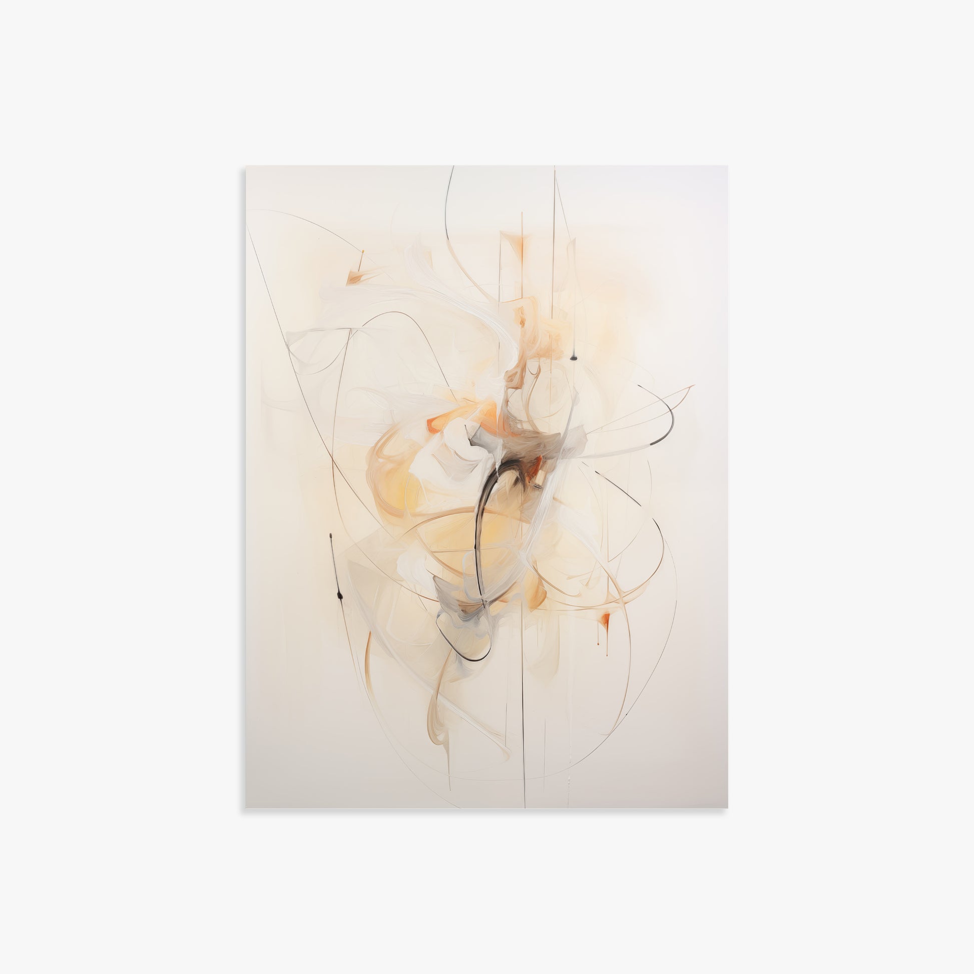 Golden Whirl, 30x40cm Poster Unframed