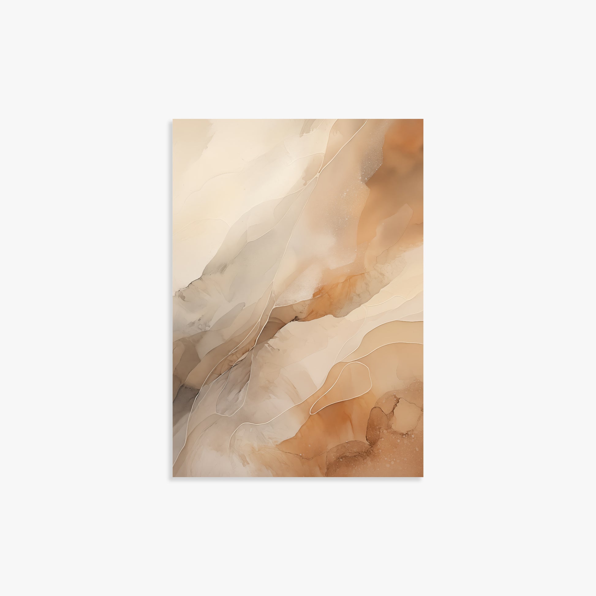 Earthen Flow, 21x30cm Poster Unframed