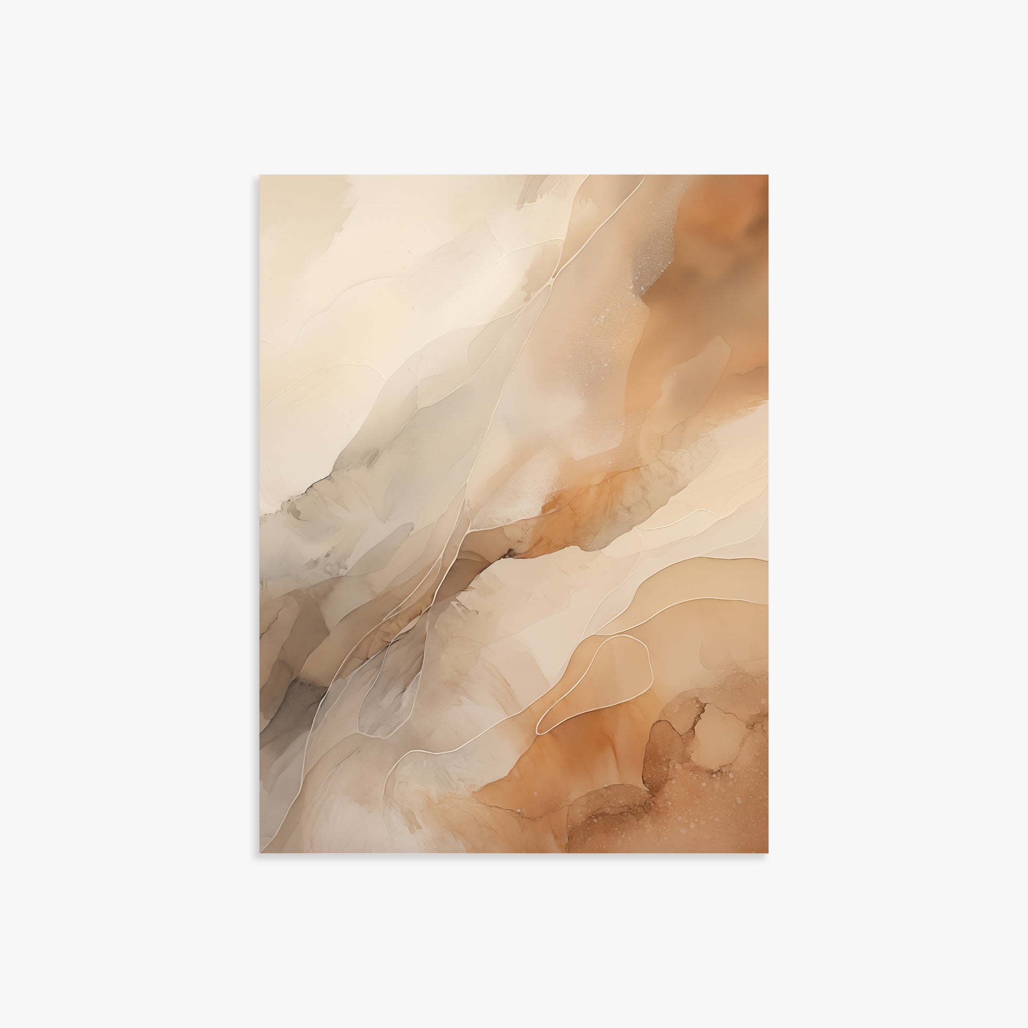 Earthen Flow, 30x40cm Poster Unframed
