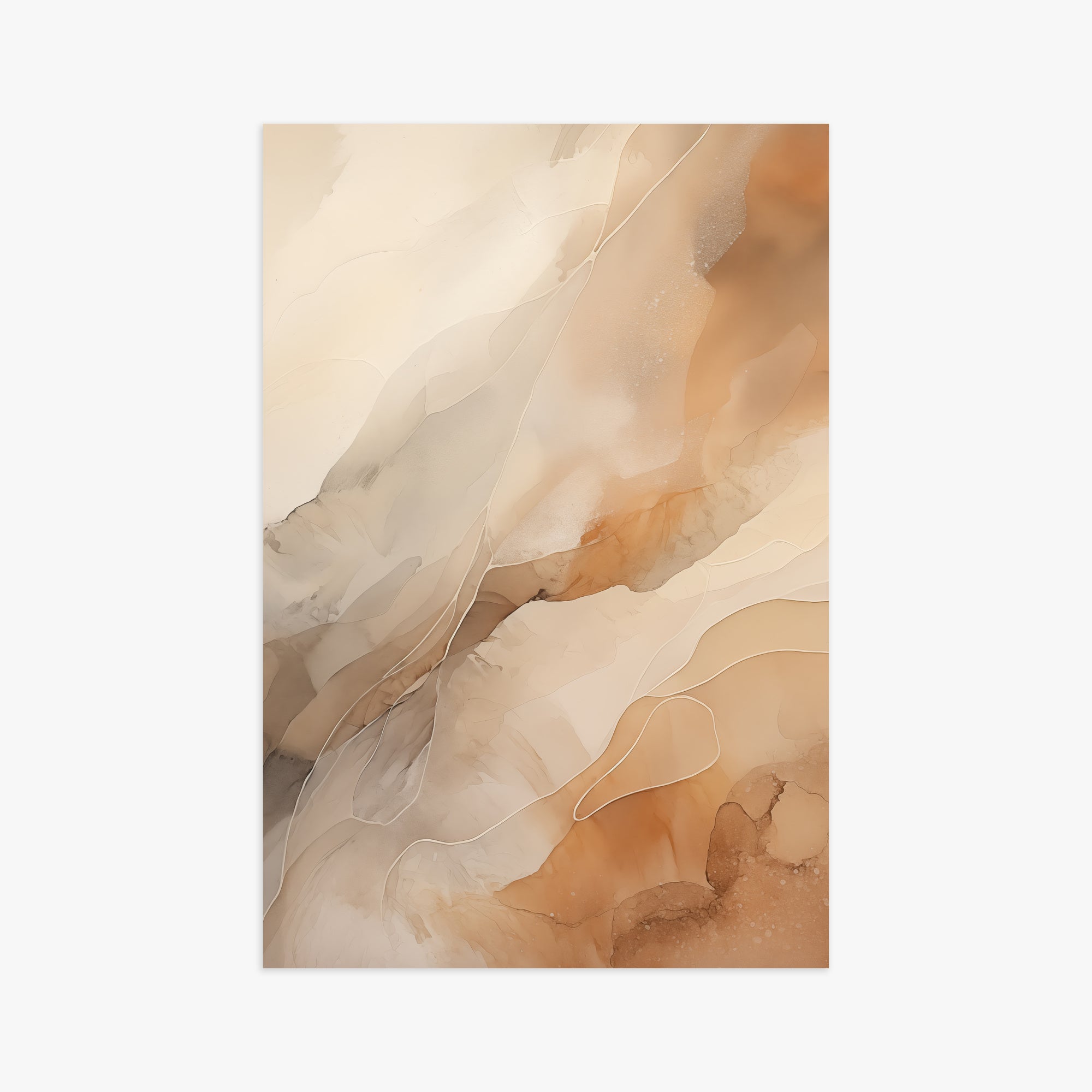 Earthen Flow, 61x91cm Poster Unframed