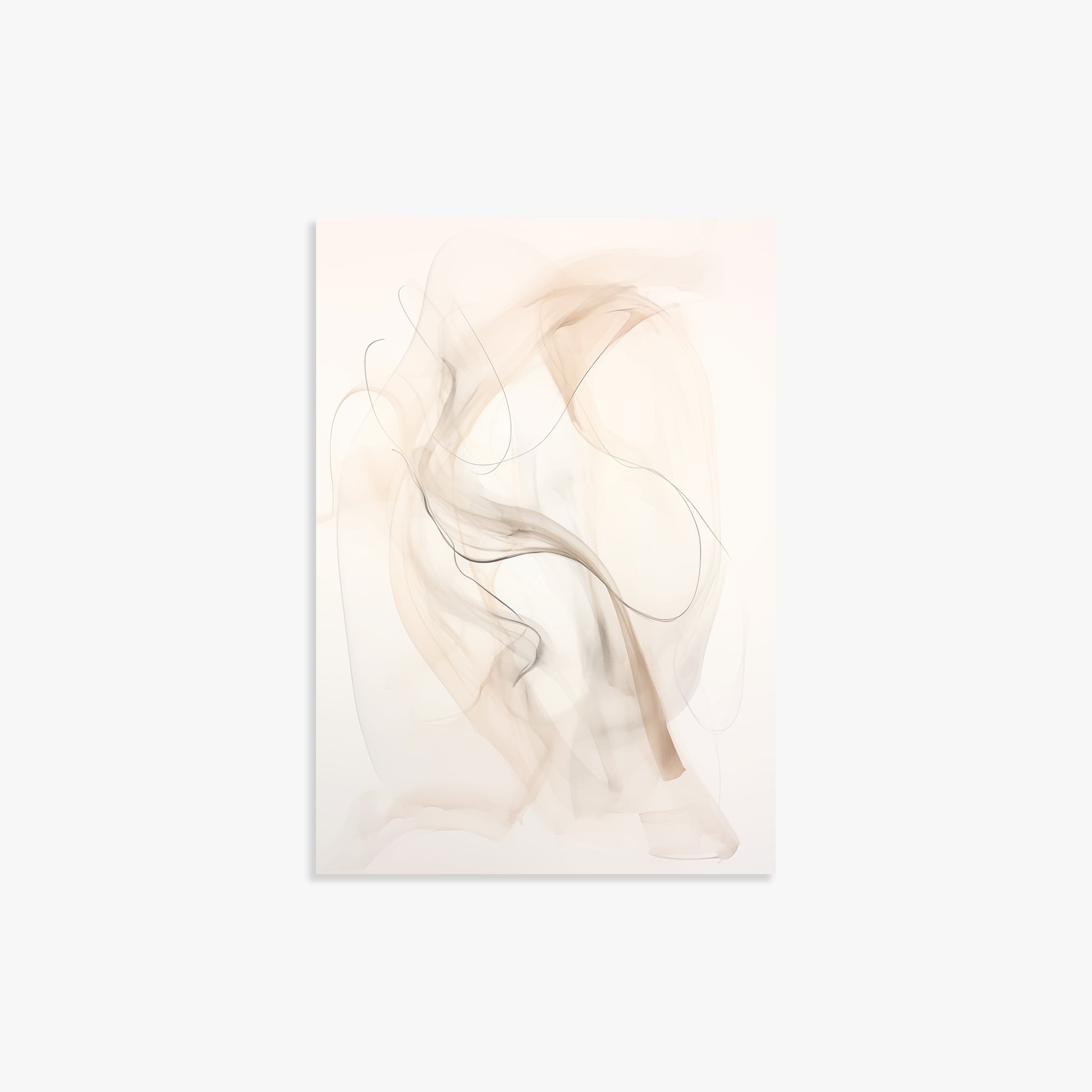Falling Silk, 21x30cm Poster Unframed