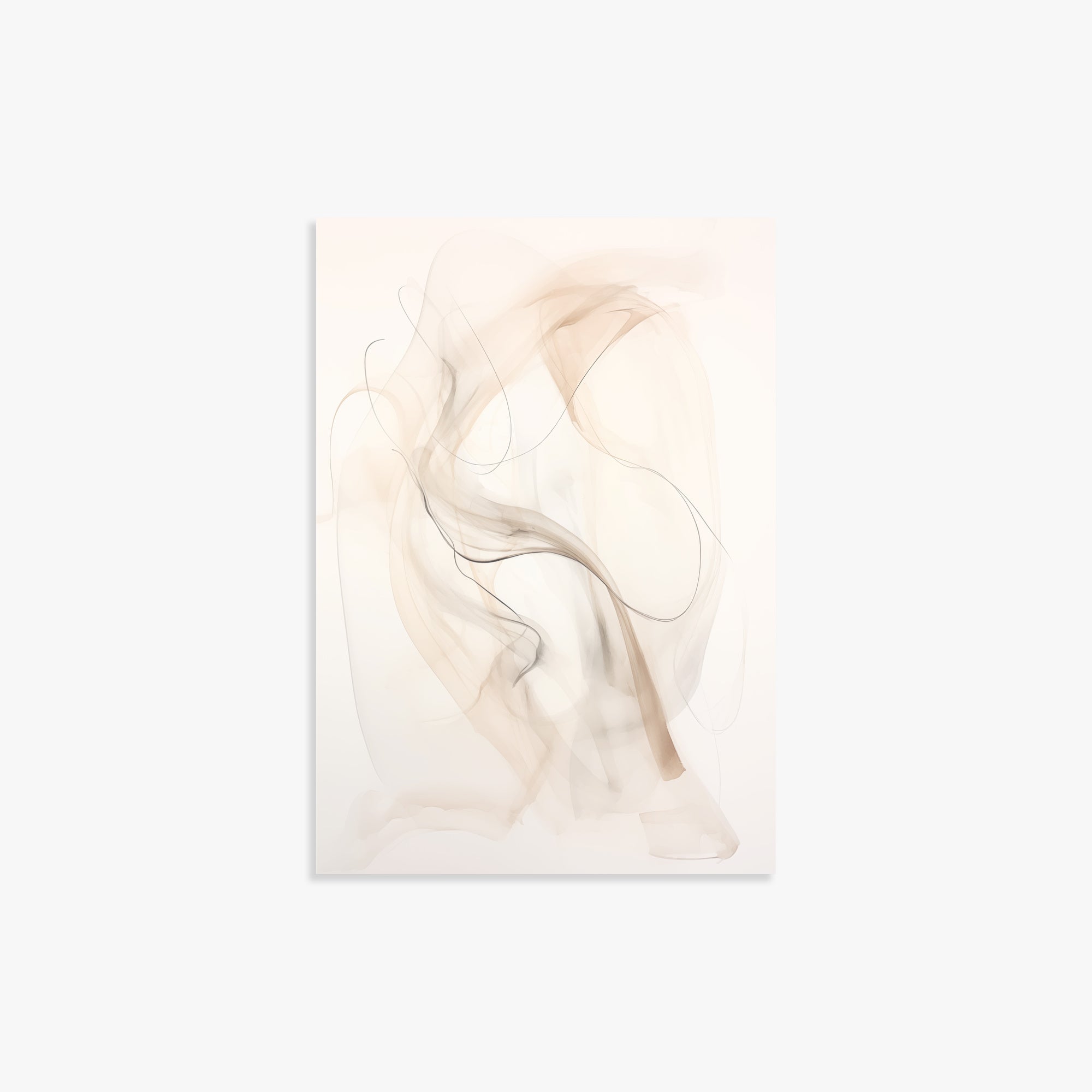 Falling Silk, 21x30cm Poster Unframed