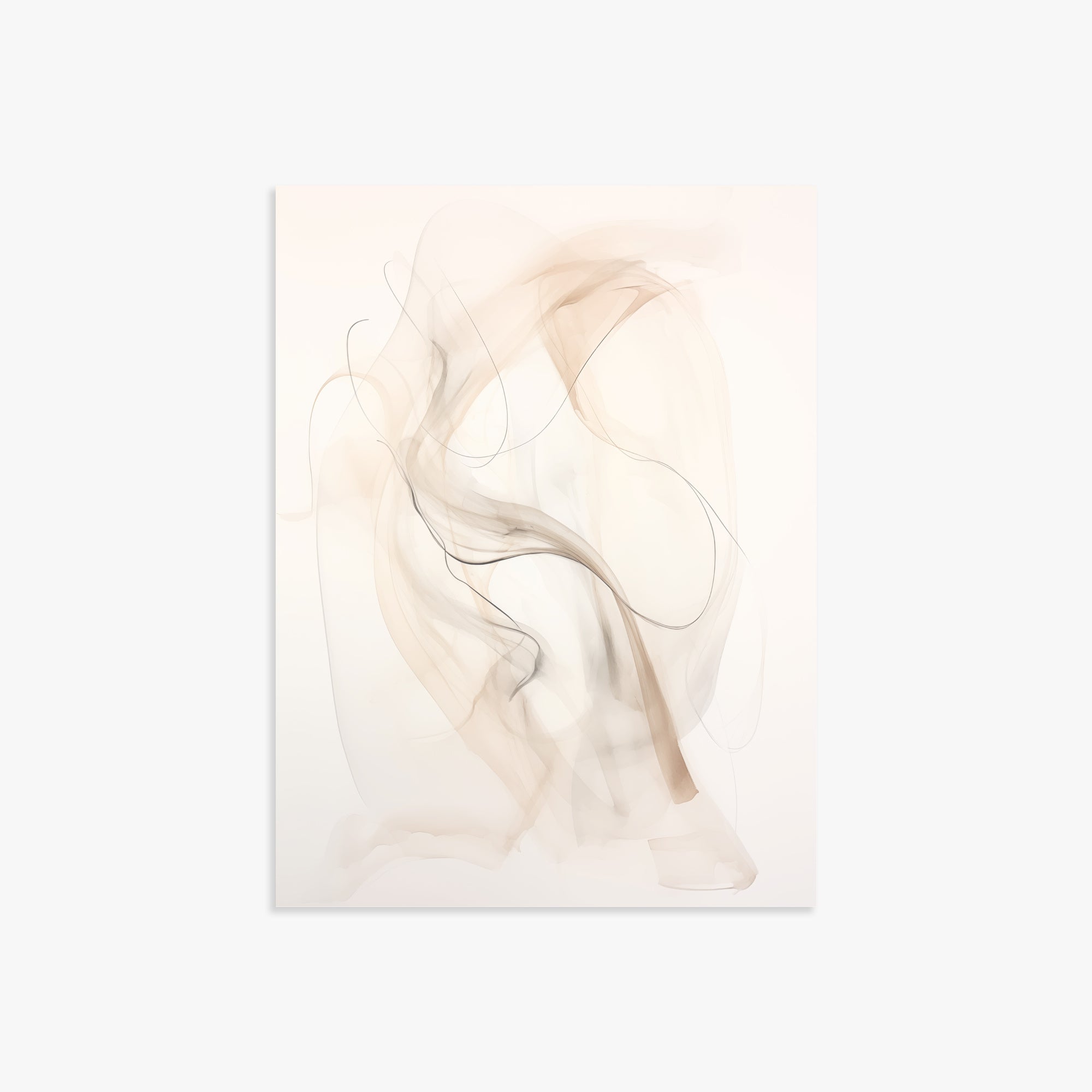 Falling Silk, 30x40cm Poster Unframed