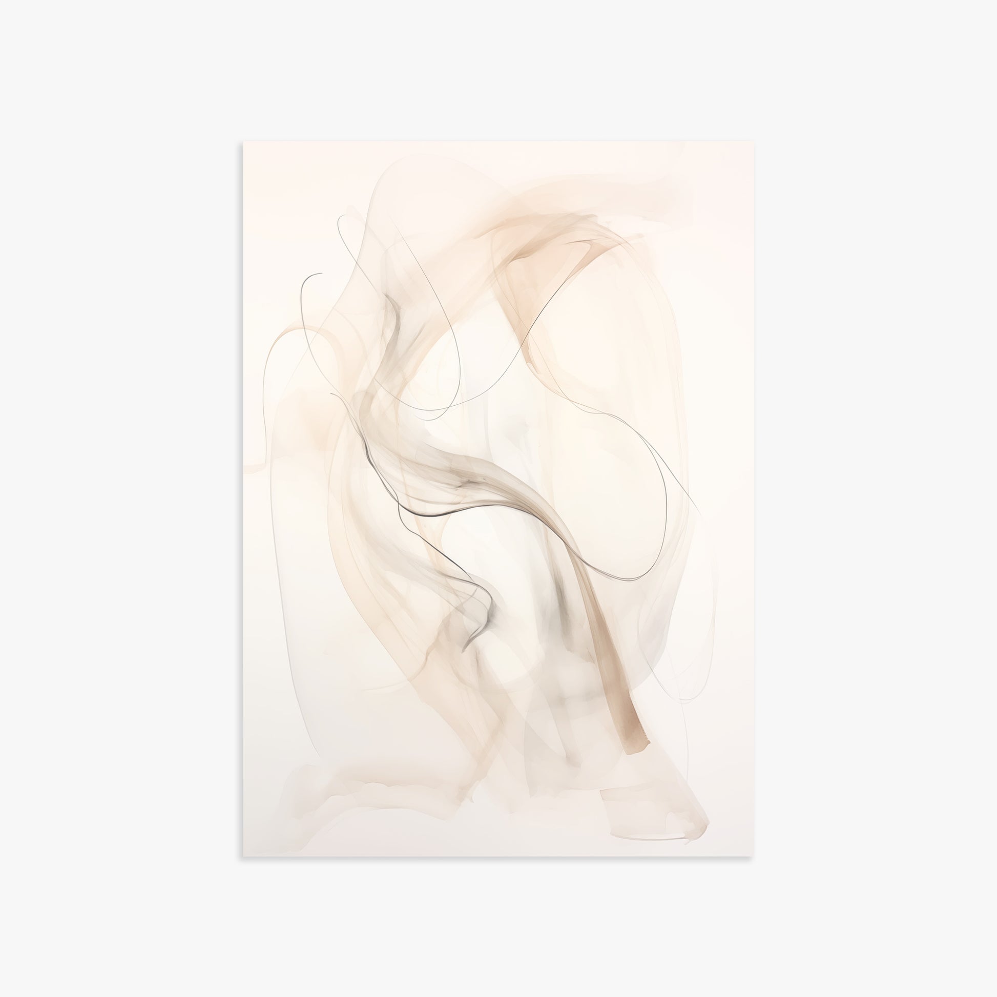 Falling Silk, 50x70cm Poster Unframed