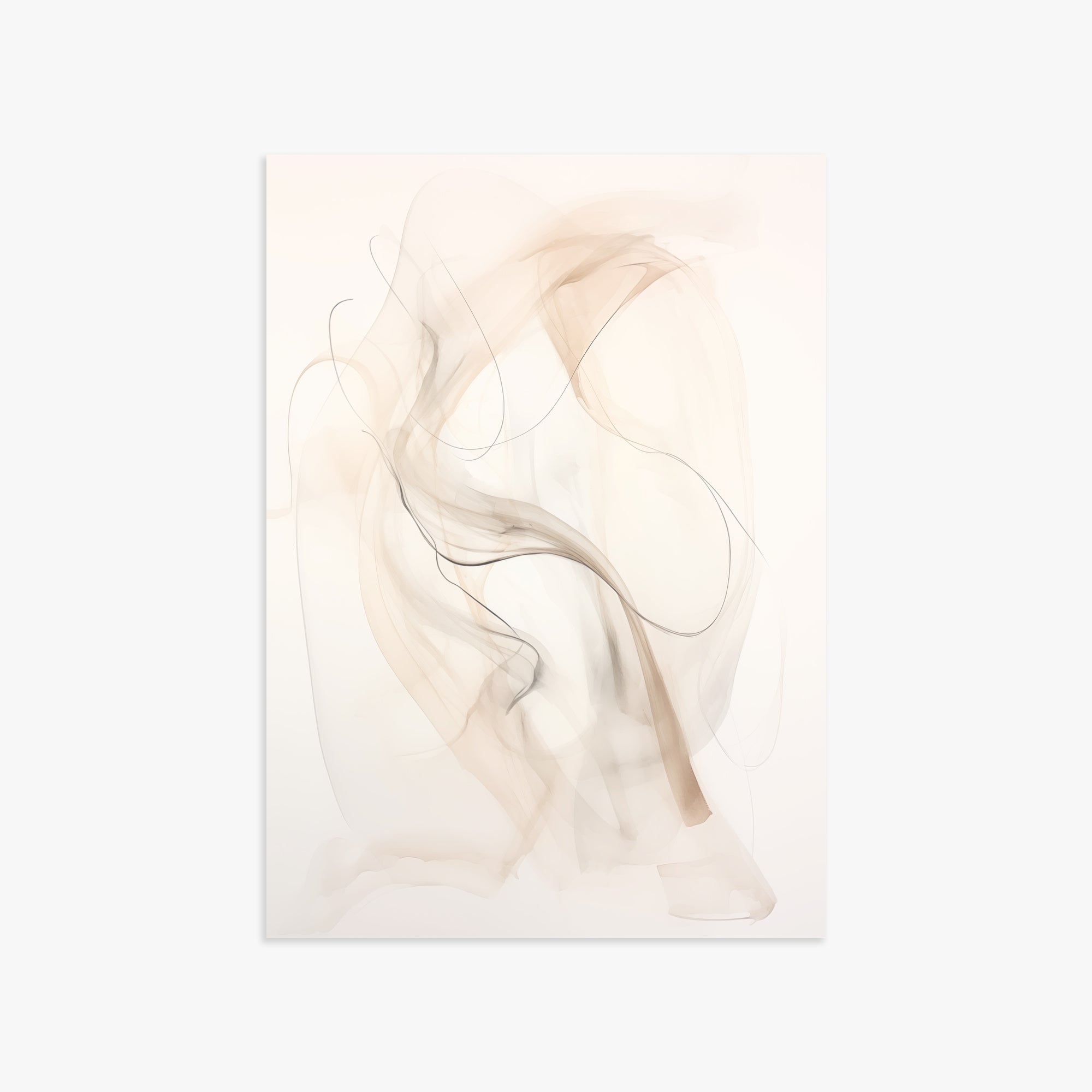 Falling Silk, 50x70cm Poster Unframed