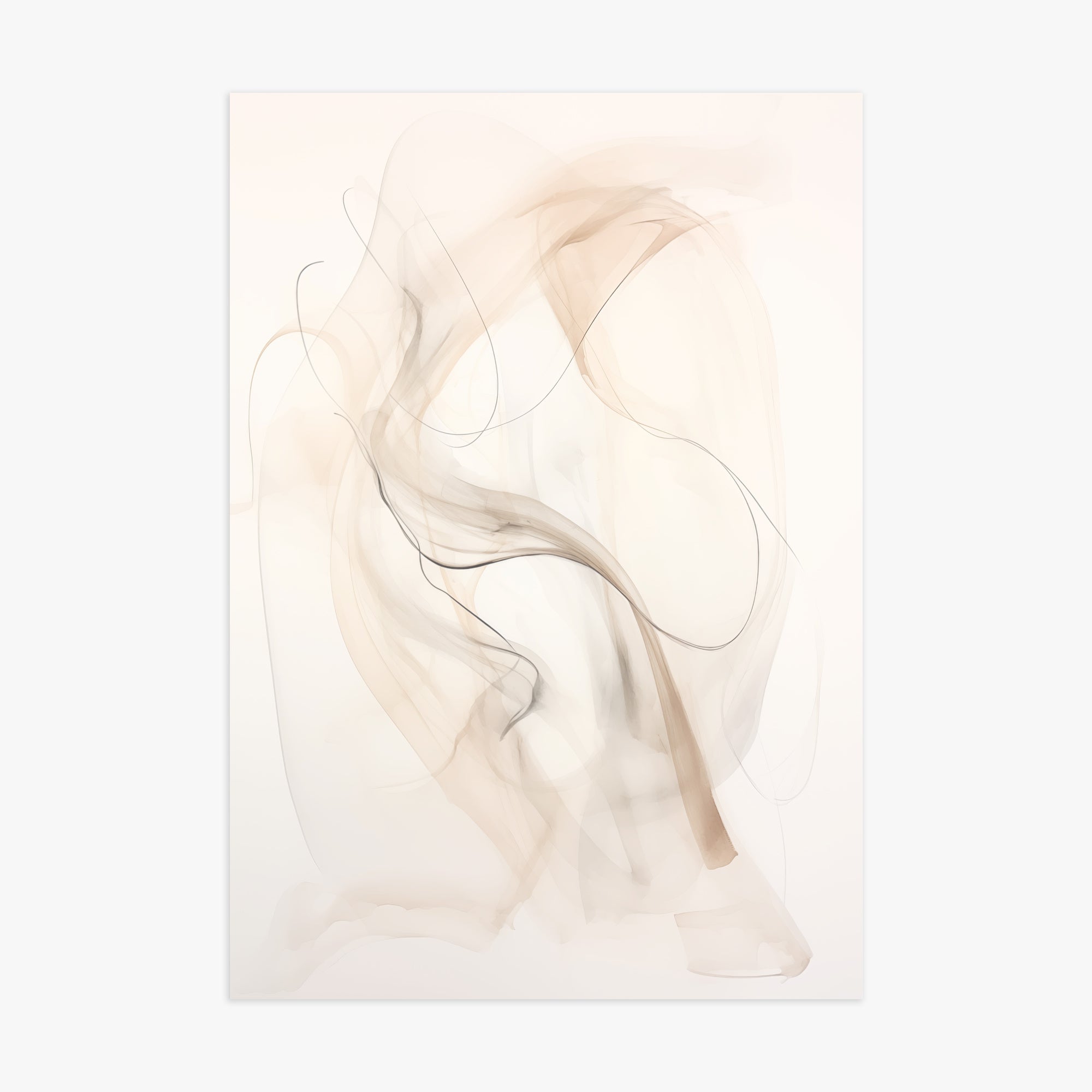 Falling Silk, 70x100cm Poster Unframed