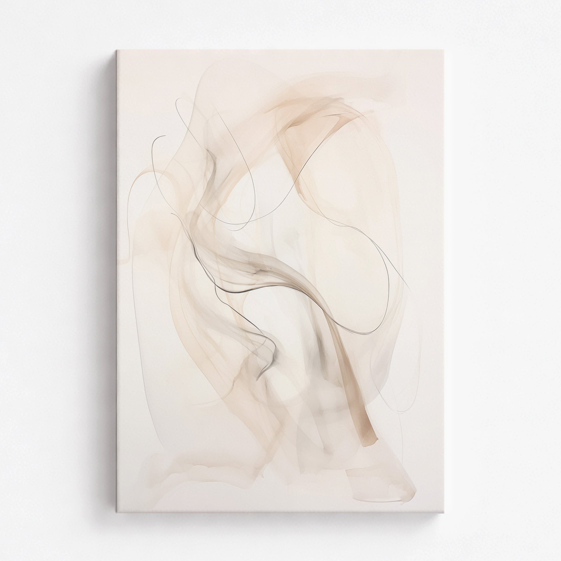 Falling Silk, 70x100cm Satin Canvas Poster