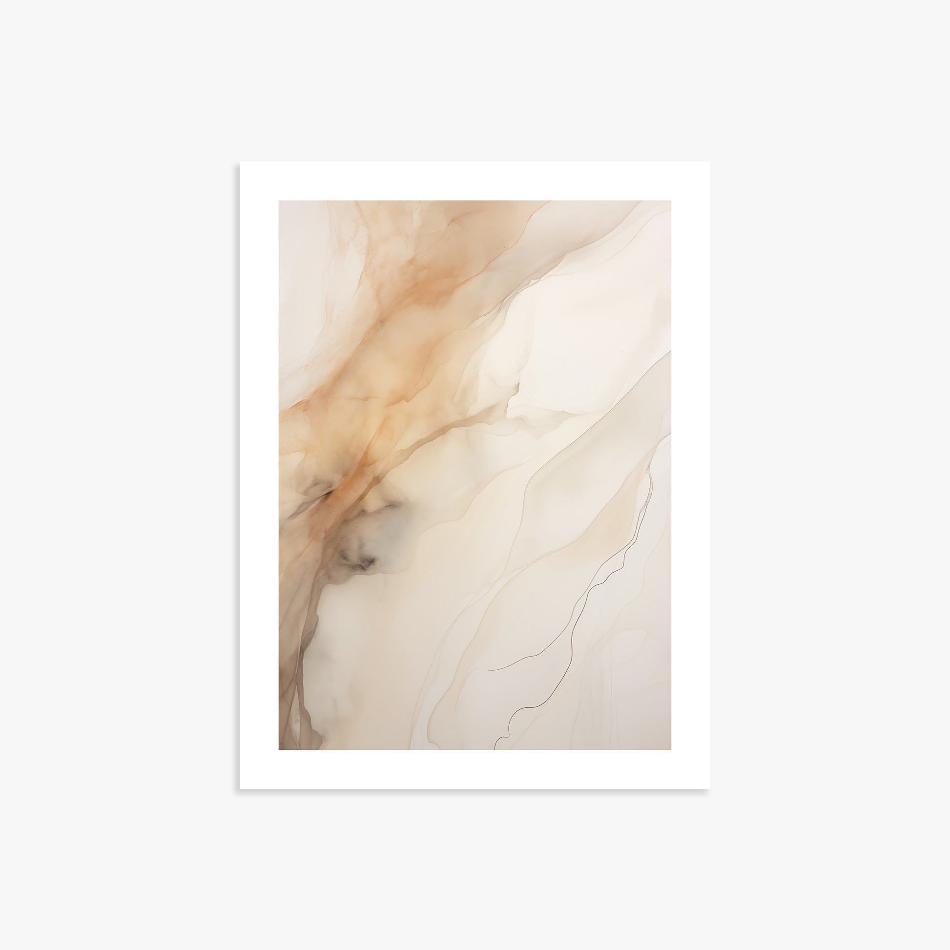 Amber Stream, 30x40cm Printed Poster