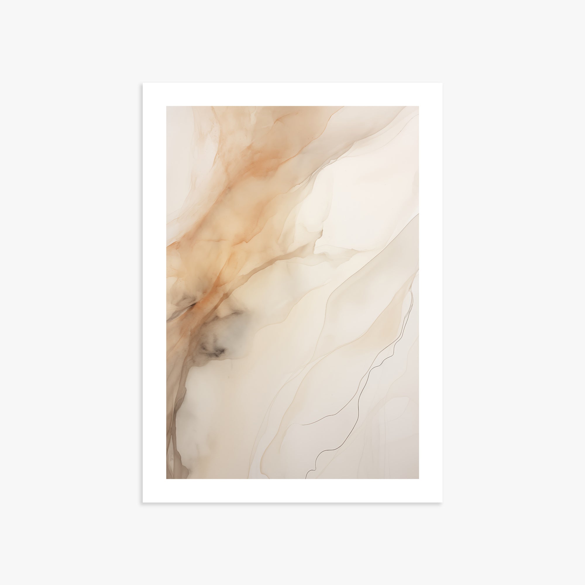 Amber Stream, 50x70cm Printed Poster