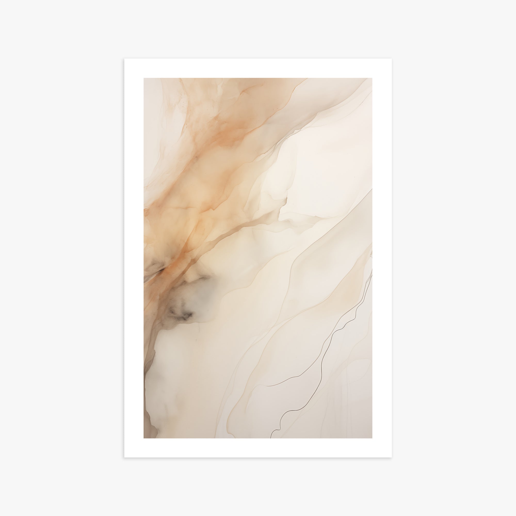 Amber Stream, 61x91cm Printed Poster