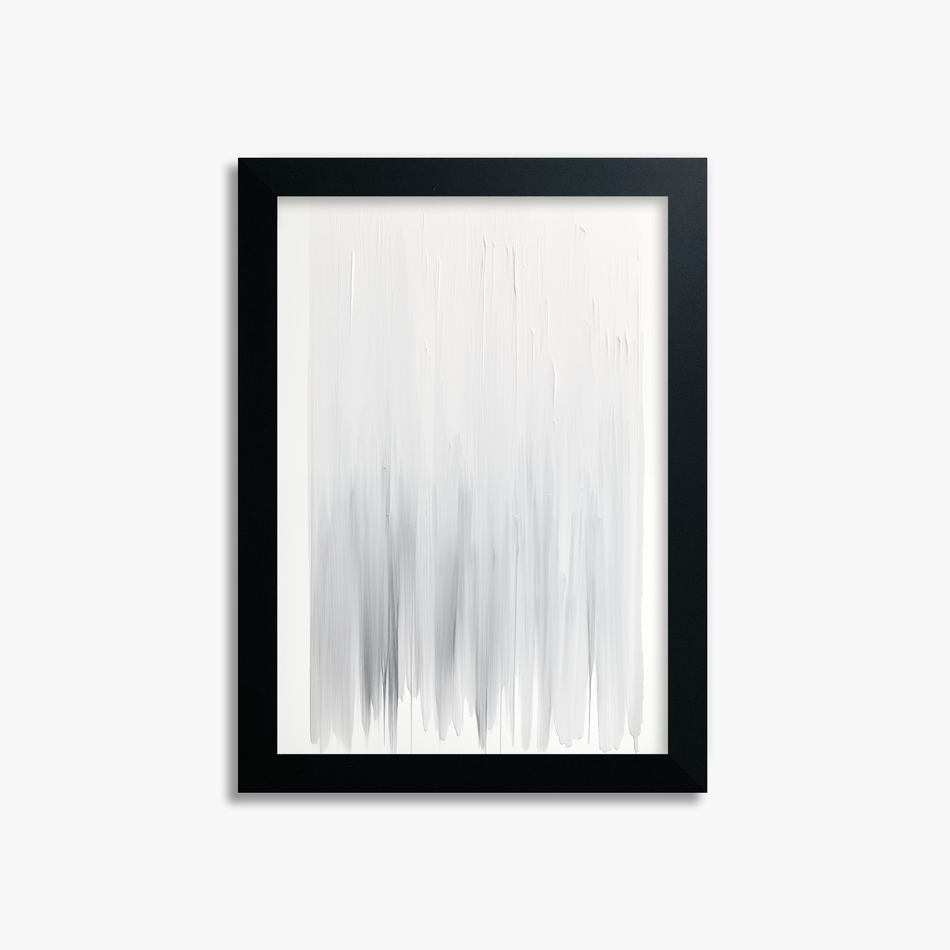 Cascade Veil, 21x30cm Framed Poster With Black Frame