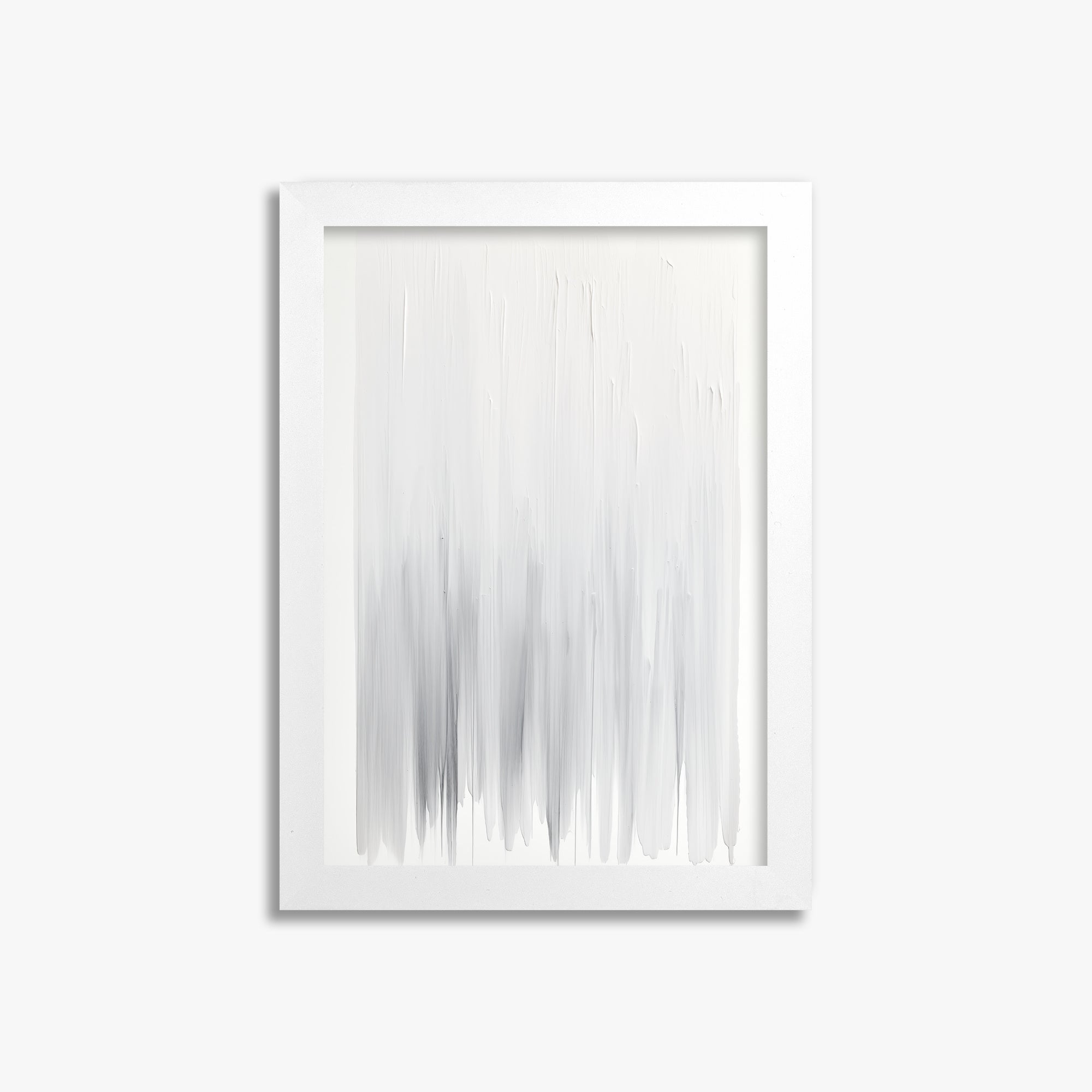 Cascade Veil, 21x30cm Framed Poster With White Frame