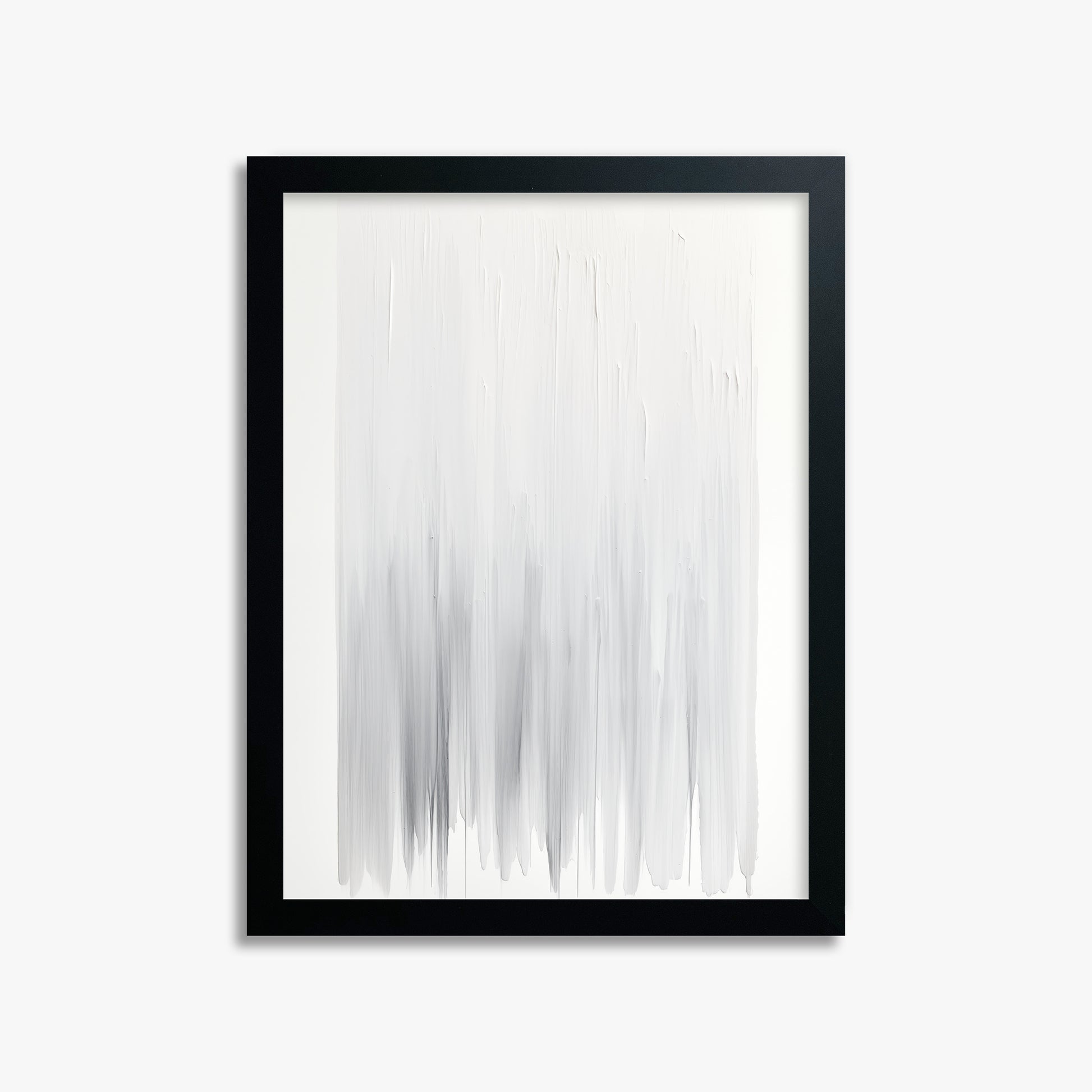 Cascade Veil, 30x40cm Framed Poster With Black Frame