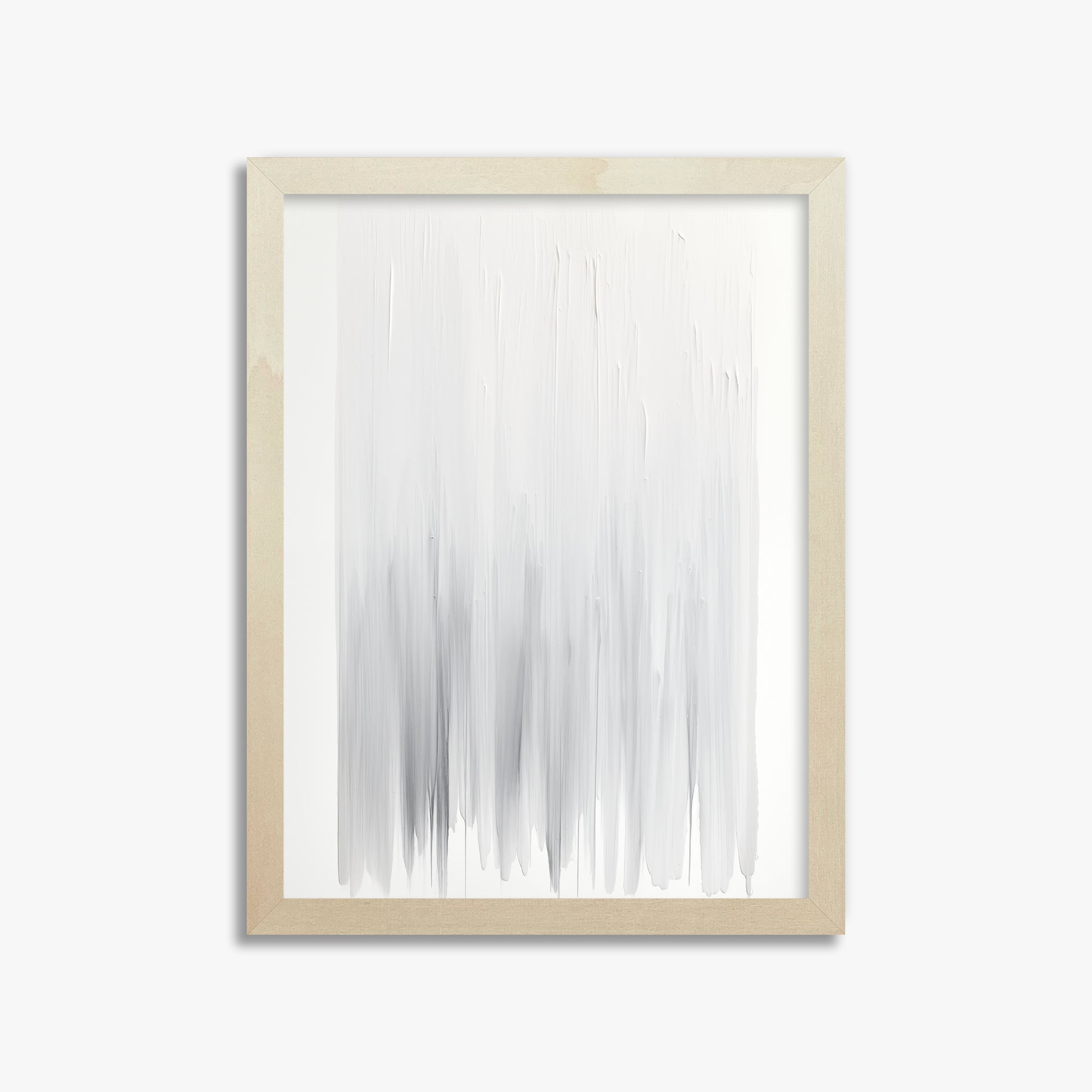 Cascade Veil, 30x40cm Framed Poster With Lime Wood Frame