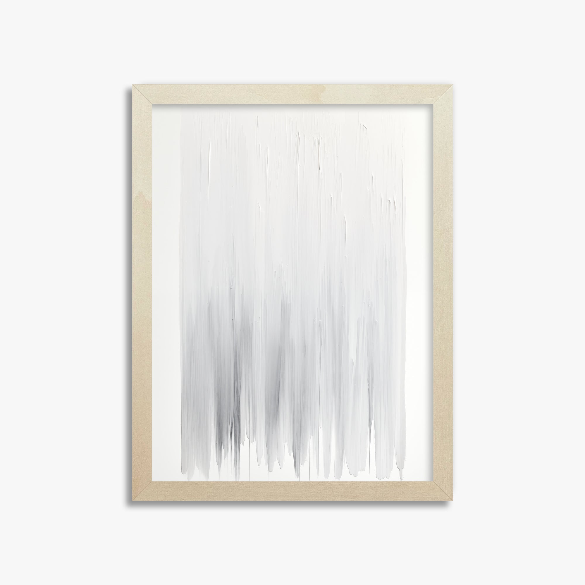 Cascade Veil, 30x40cm Framed Poster With Lime Wood Frame