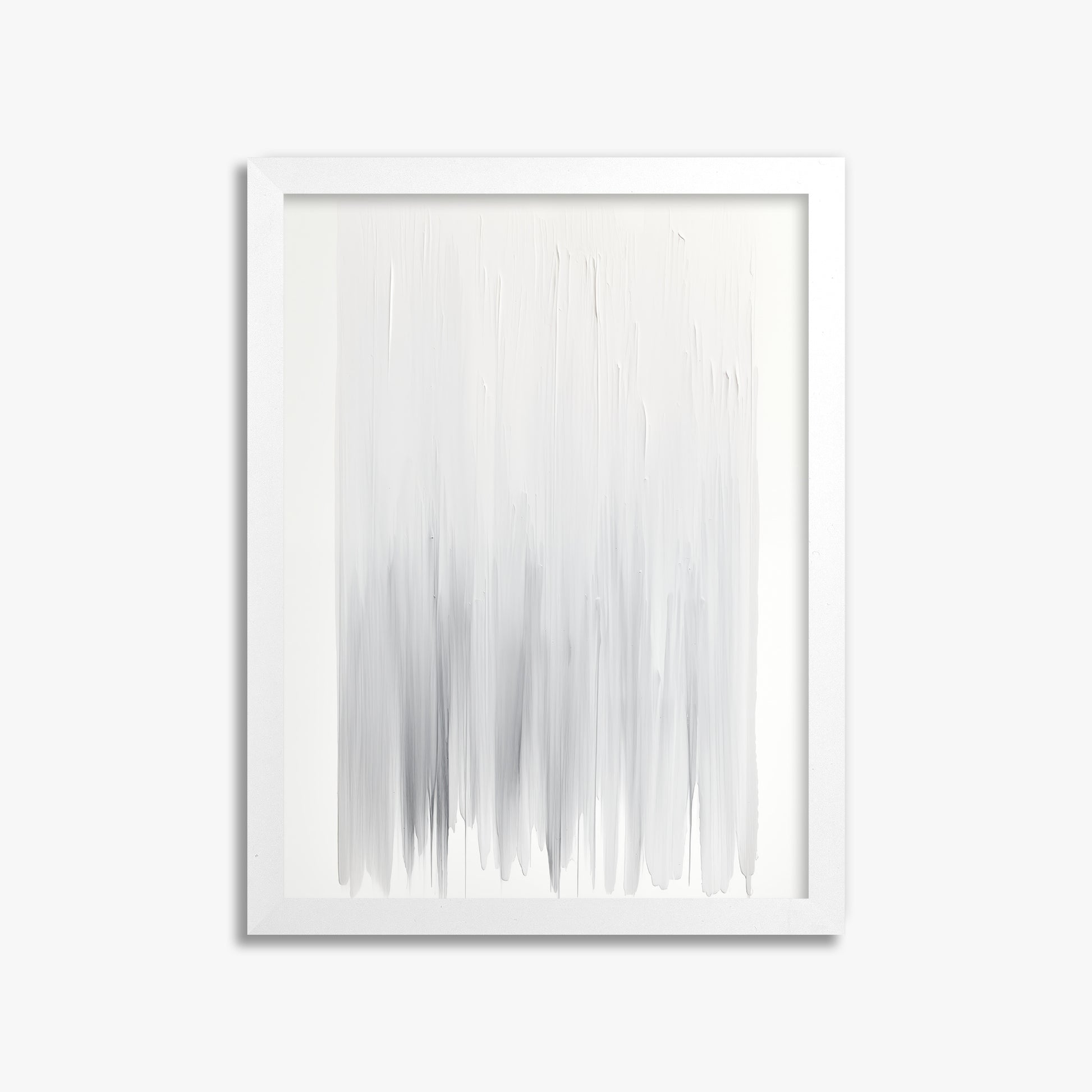 Cascade Veil, 30x40cm Framed Poster With White Frame