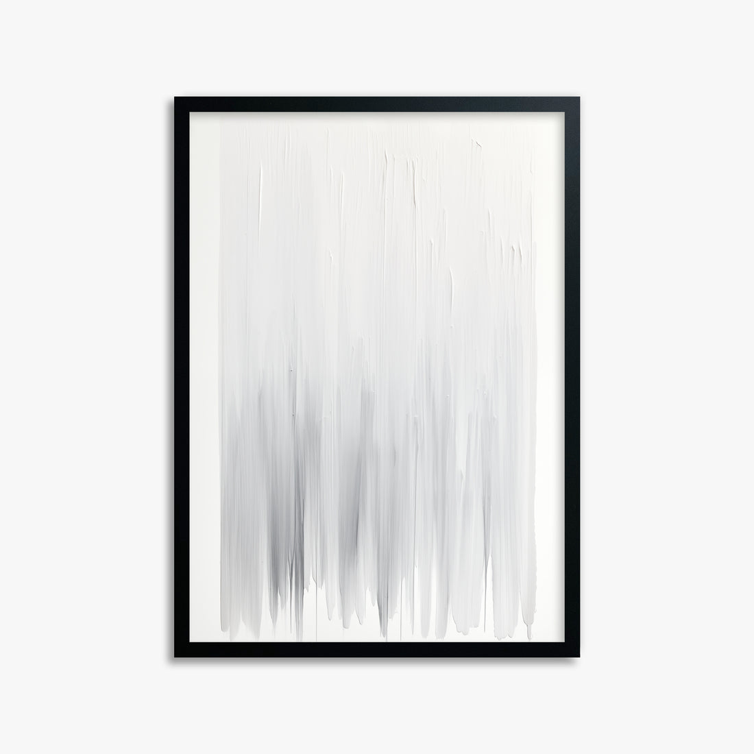Cascade Veil, 50x70cm Framed Poster With Black Frame