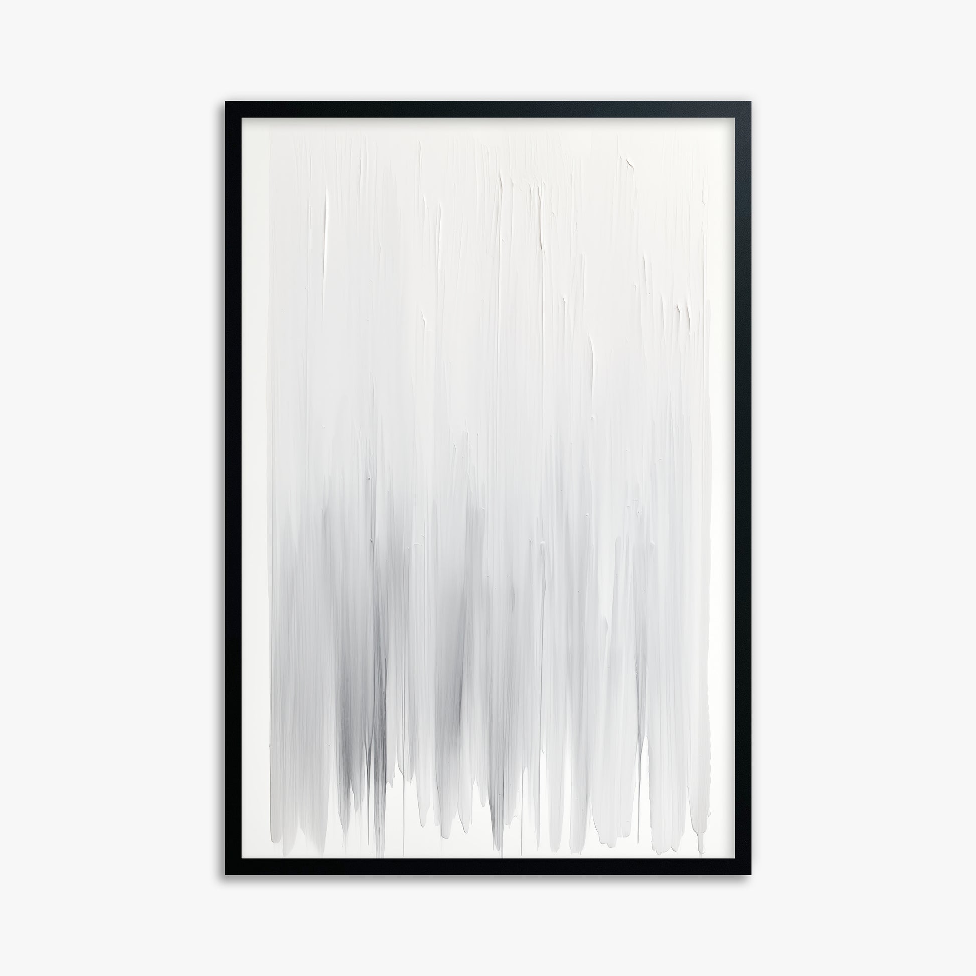 Cascade Veil, 61x91cm Framed Poster With Black Frame