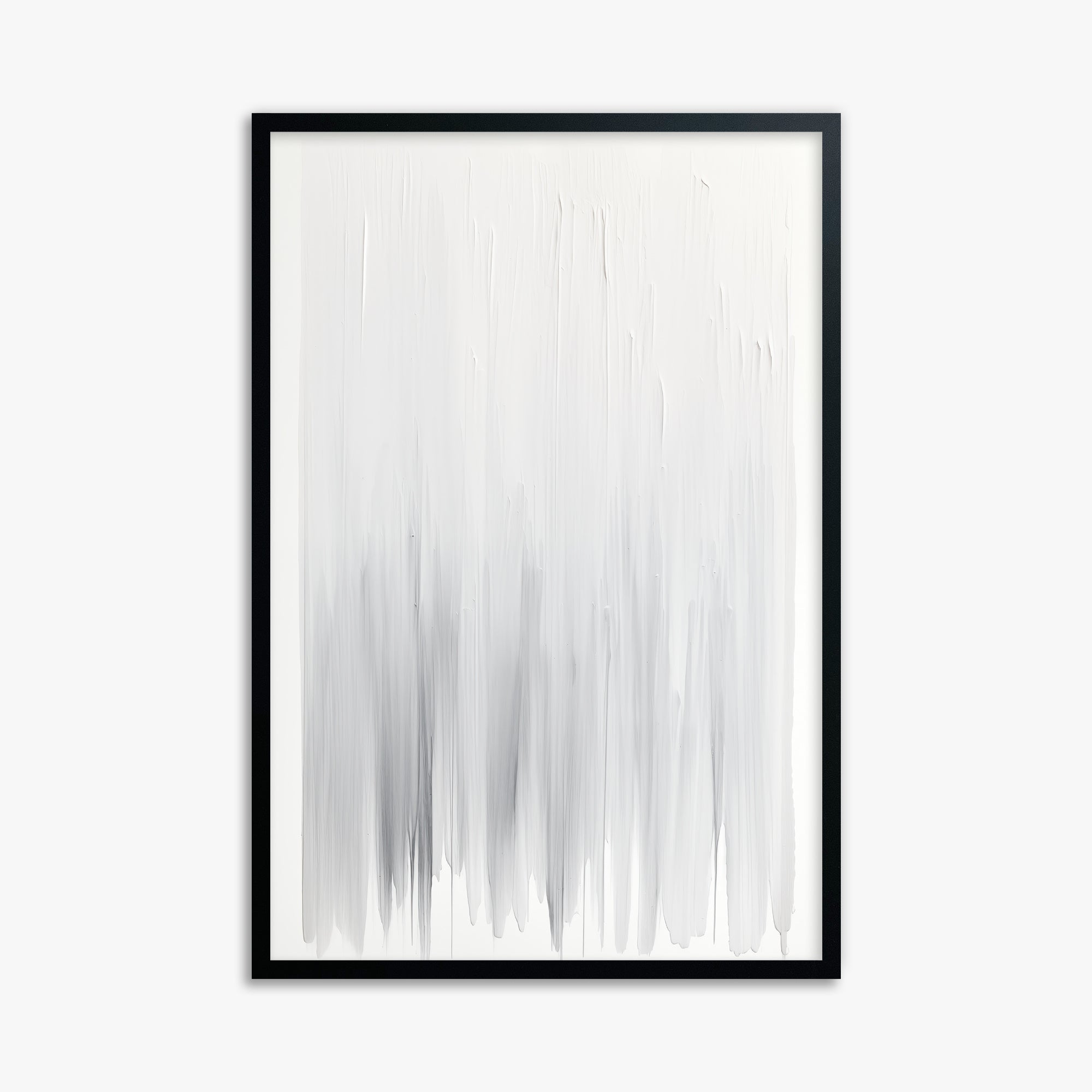 Cascade Veil, 61x91cm Framed Poster With Black Frame