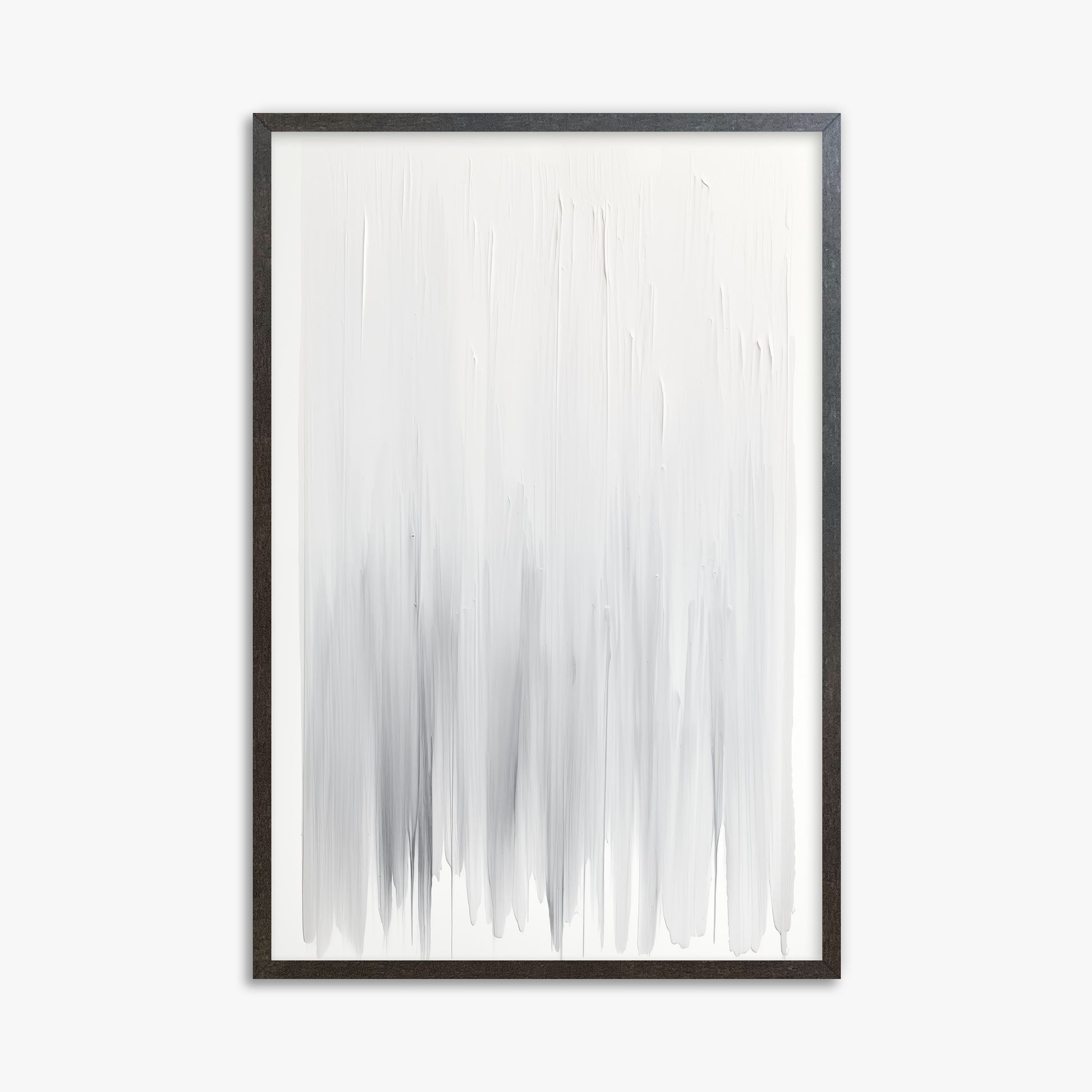 Cascade Veil, 61x91cm Framed Poster With Espresso Frame