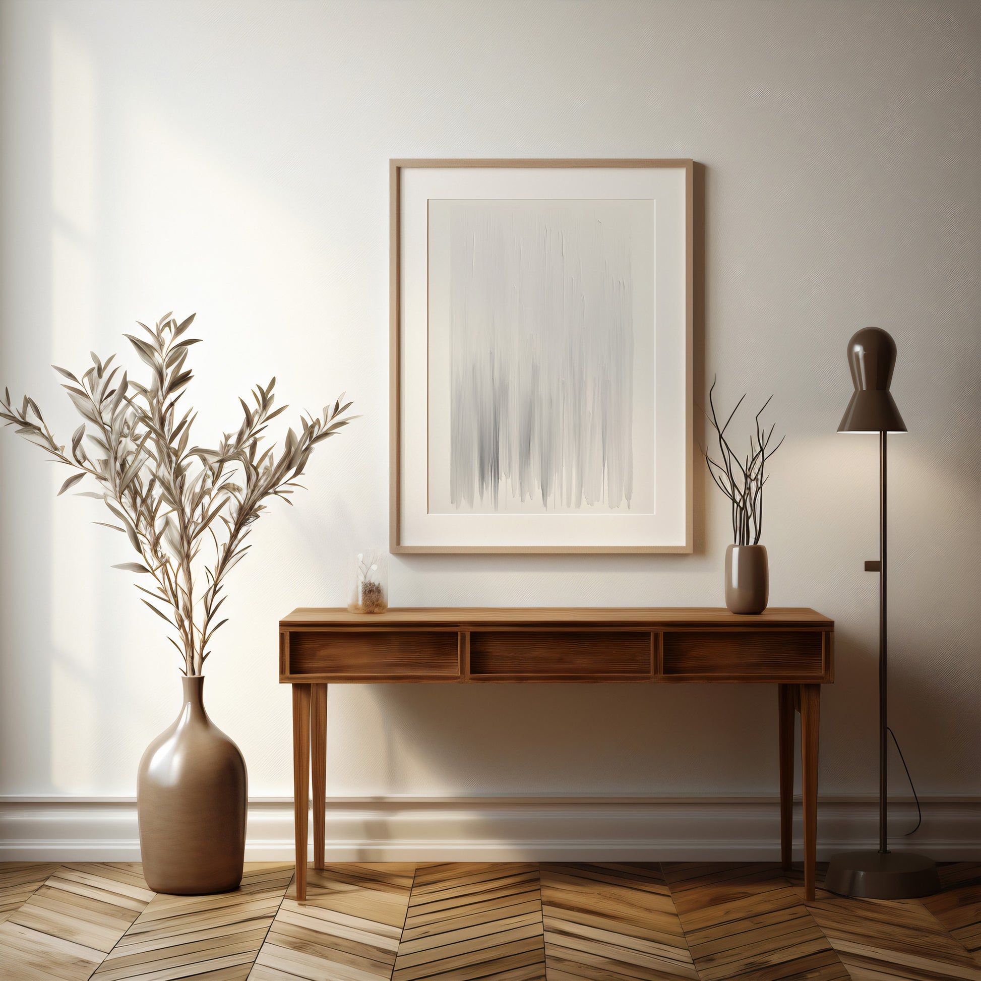 Design Concept No. 37 for Cascade Veil Modern Poster Art
