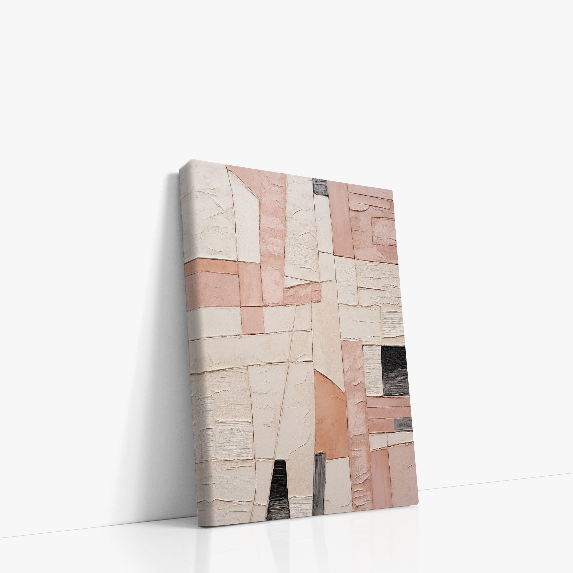 Texture mosaïque blush