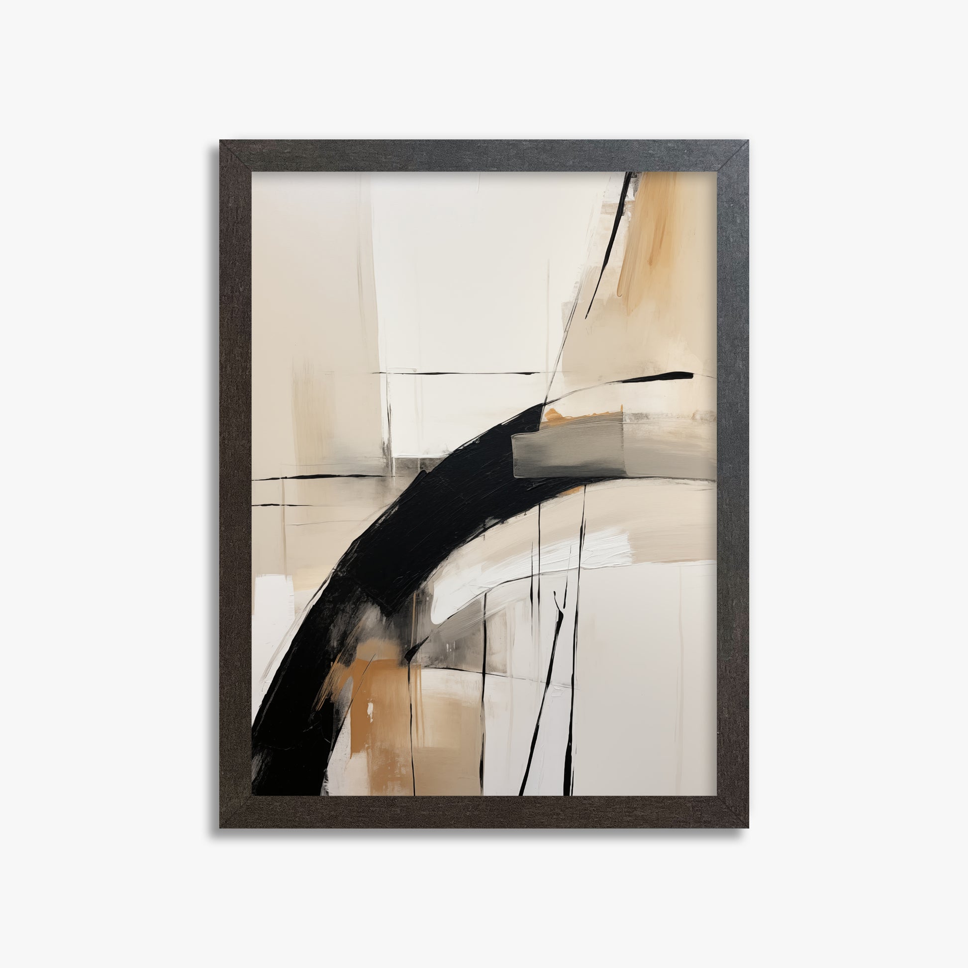 Gentle Momentum, 30x40cm Framed Poster With Espresso Frame