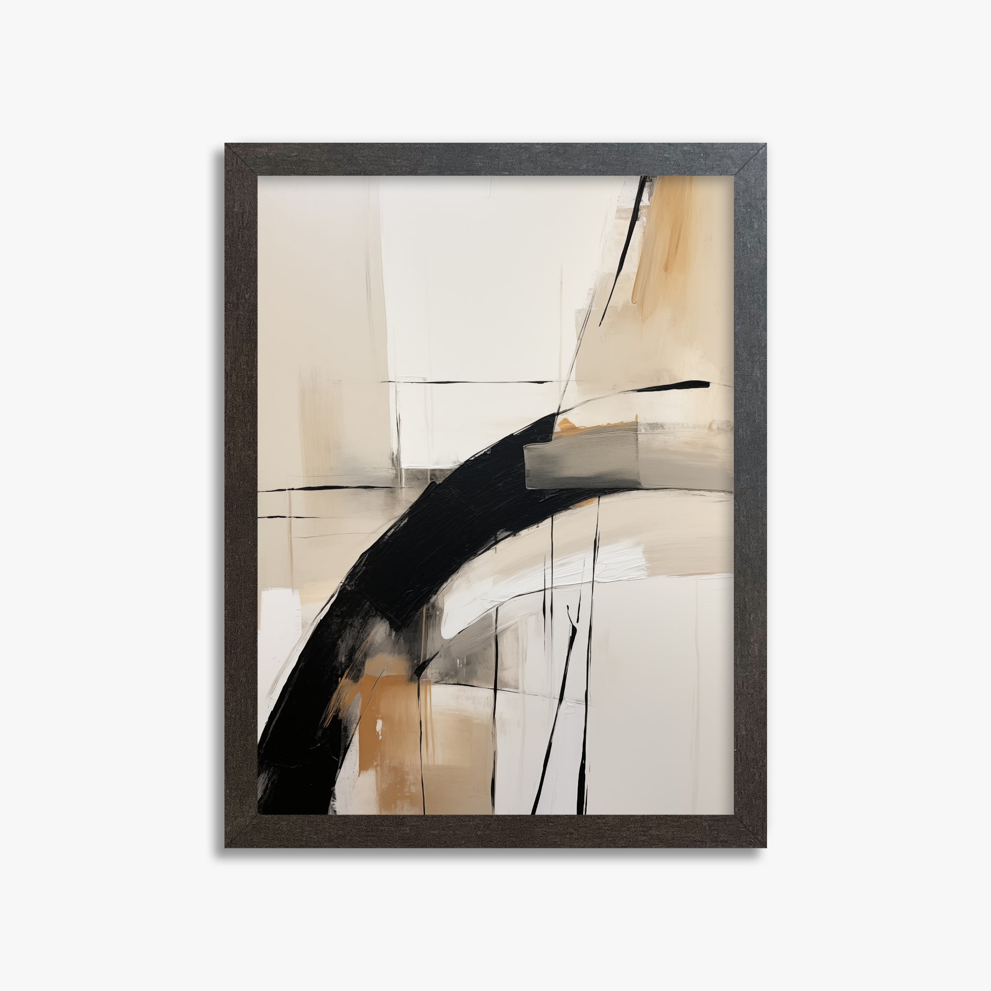Gentle Momentum, 30x40cm Framed Poster With Espresso Frame
