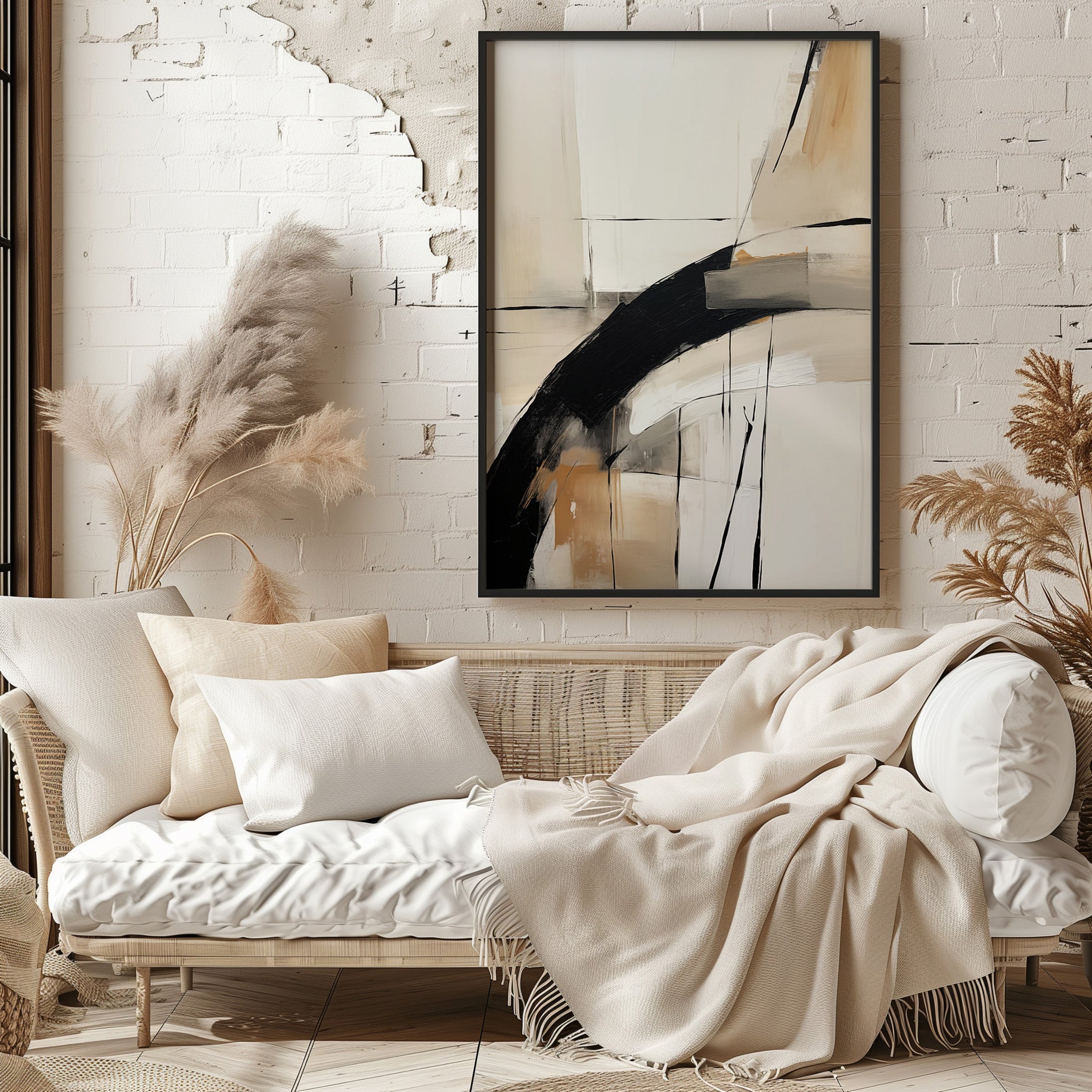 Design Concept No. 29 for Gentle Momentum Modern Poster Art