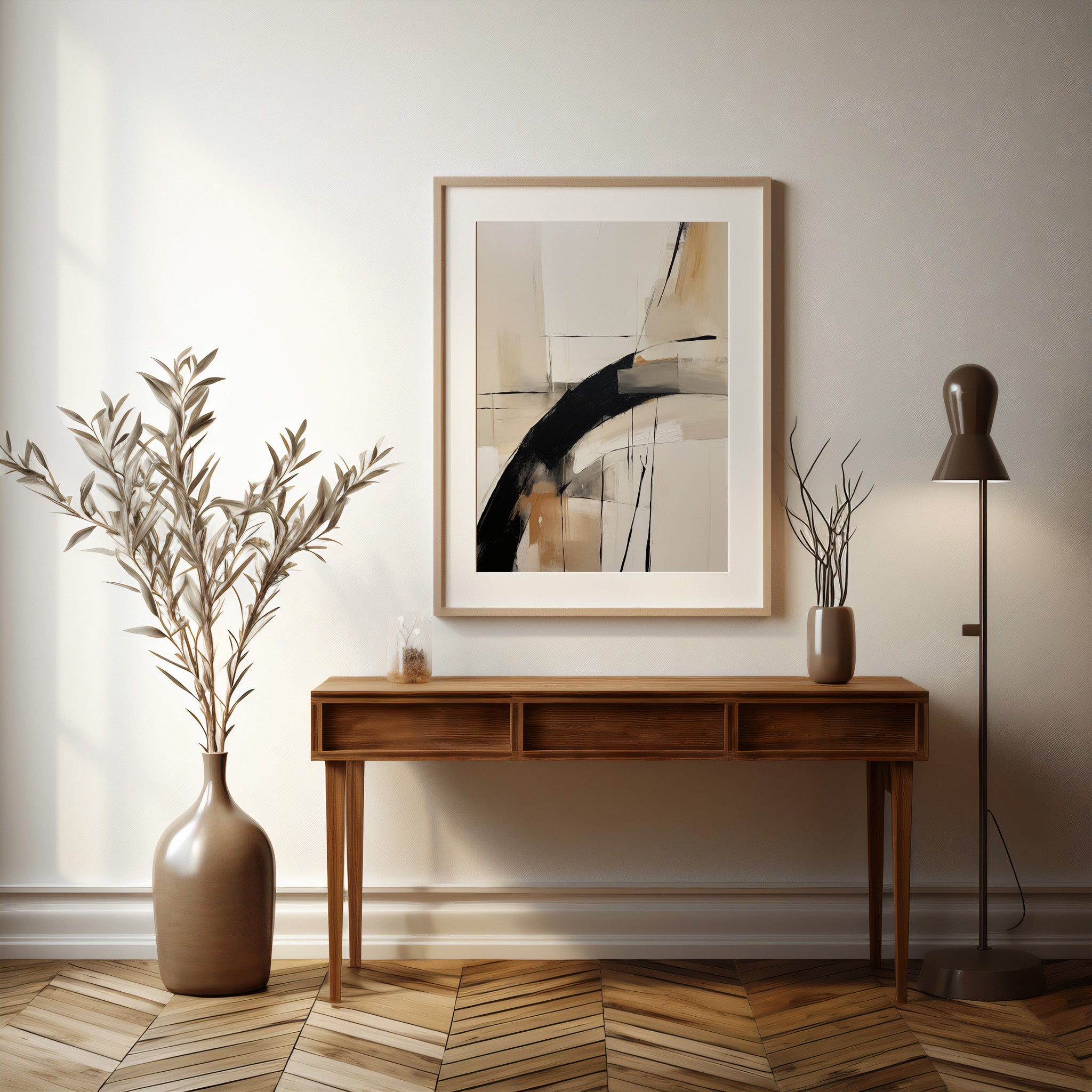 Design Concept No. 37 for Gentle Momentum Modern Poster Art