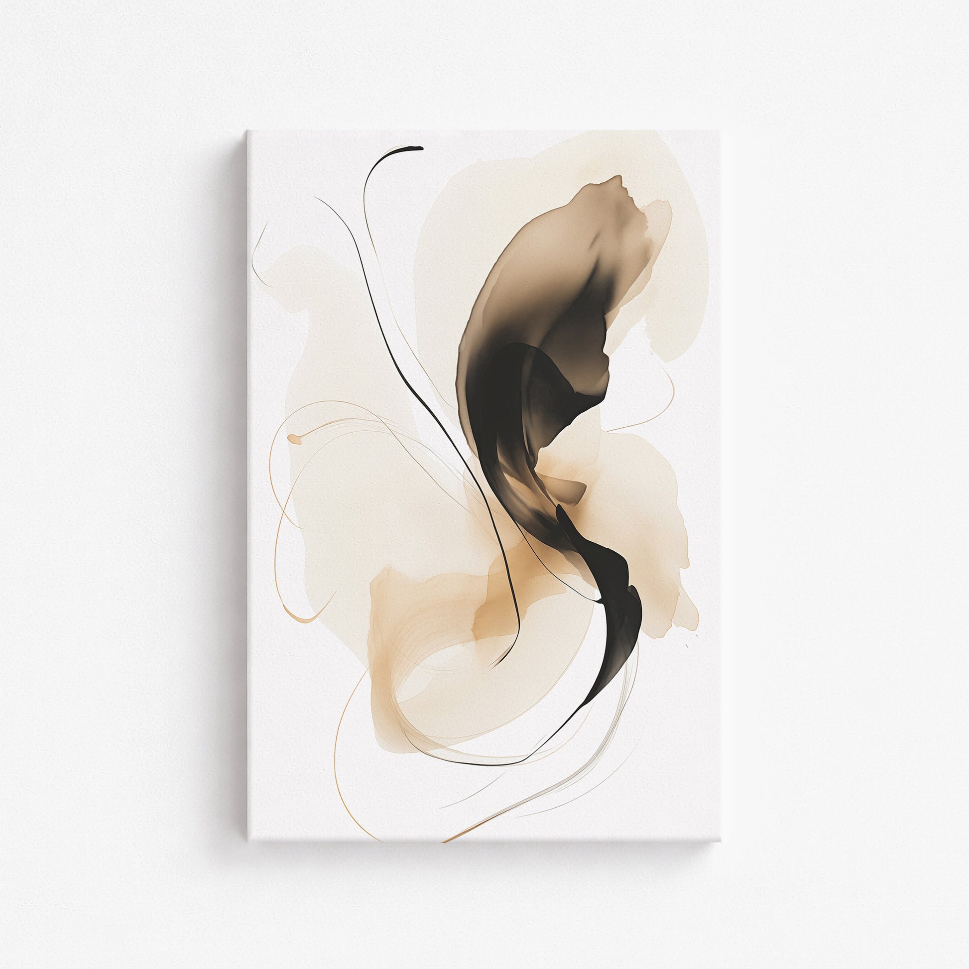 Ethereal Flow, 61x91cm Satin Canvas Poster