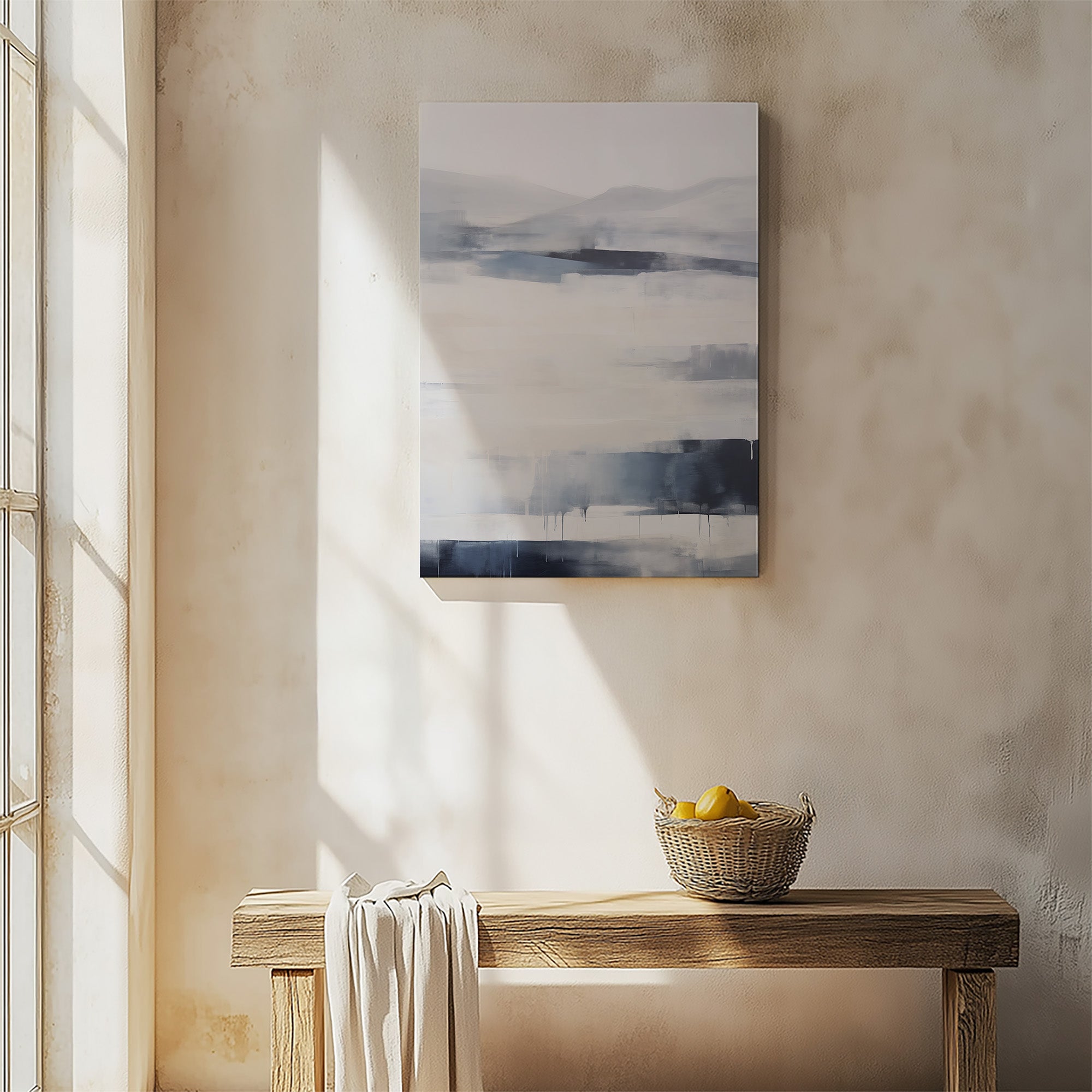 Misty Horizon Abstract