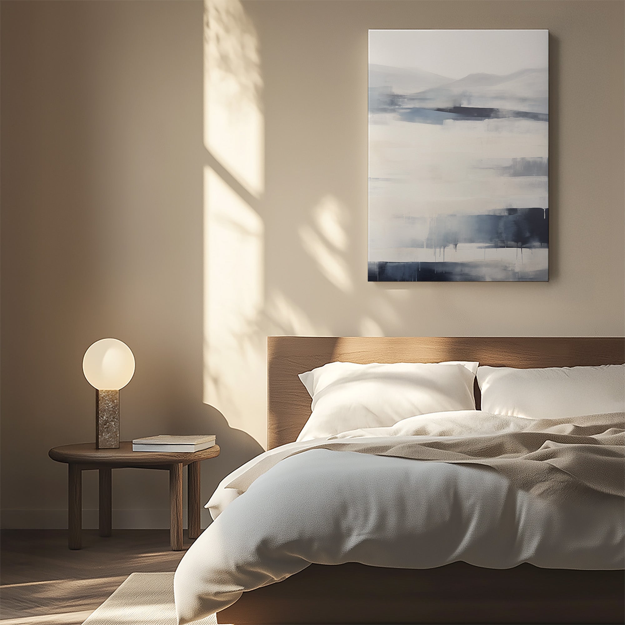 Misty Horizon Abstract