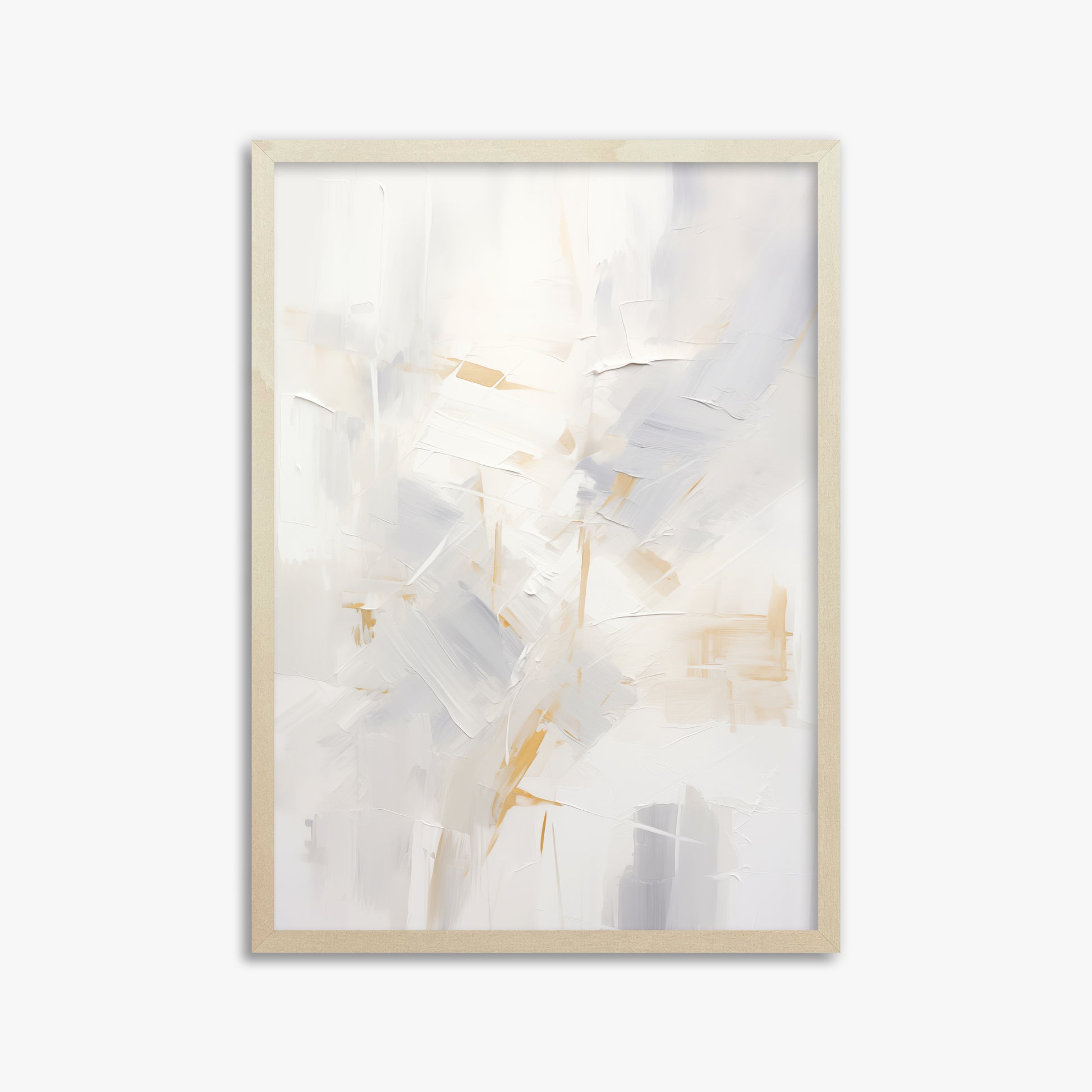 Gilded Haze, 50x70cm Framed Poster With Lime Wood Frame