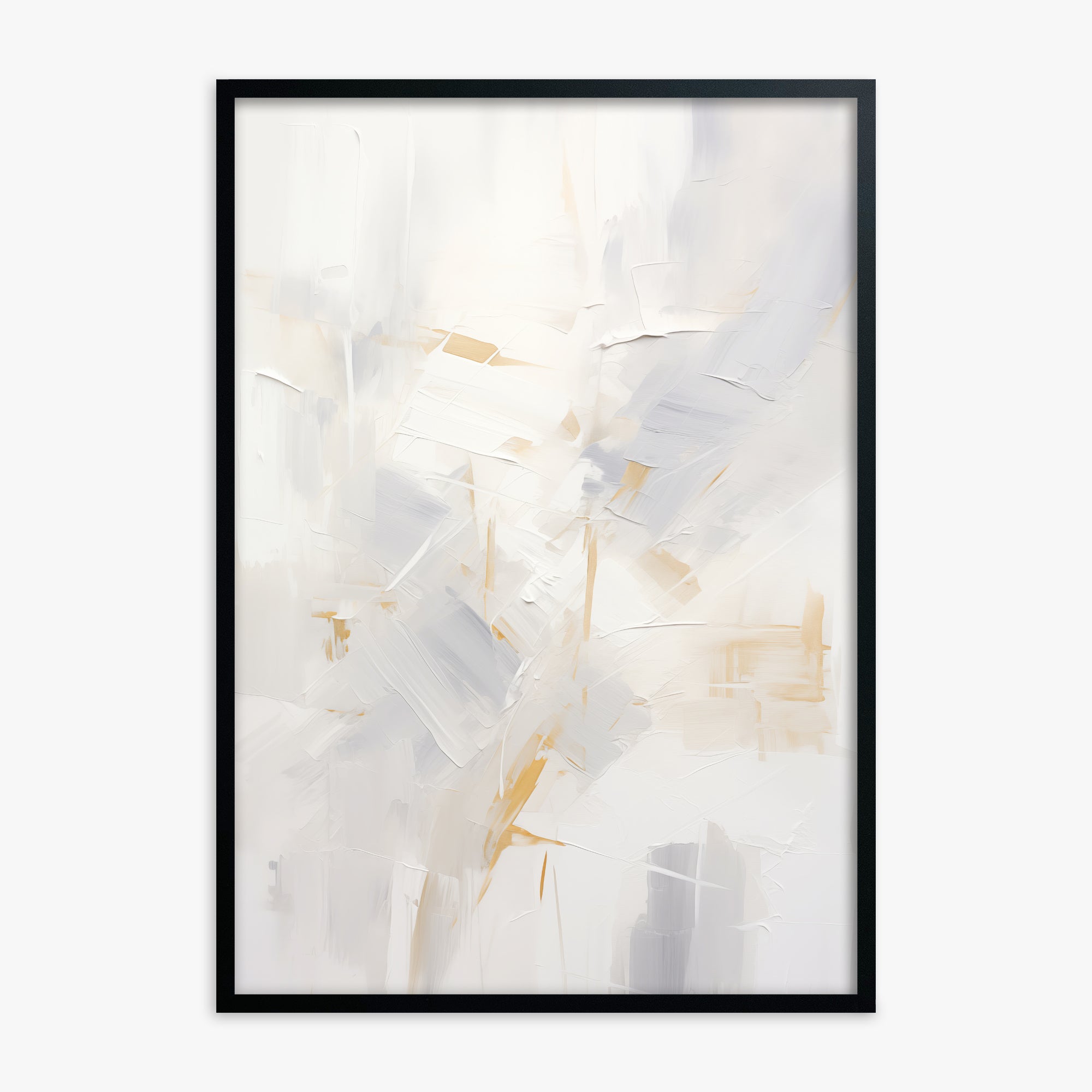 Gilded Haze, Black Framed Poster With Black Frame