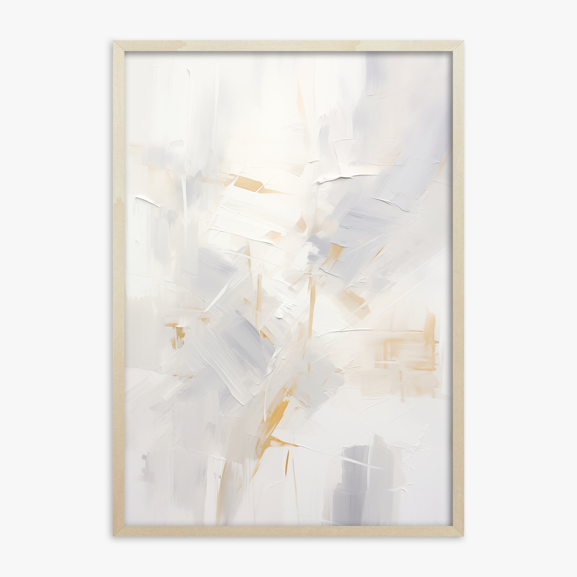 Gilded Haze, 70x100cm Framed Poster With Lime Wood Frame