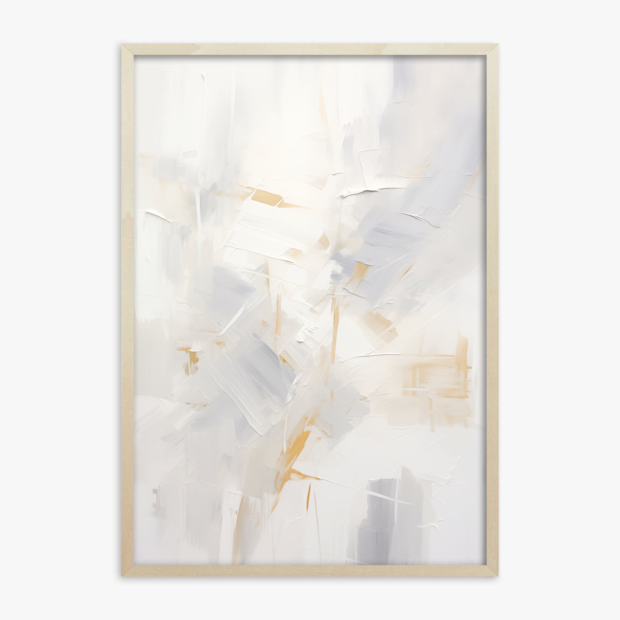 Gilded Haze, 70x100cm Framed Poster With Lime Wood Frame